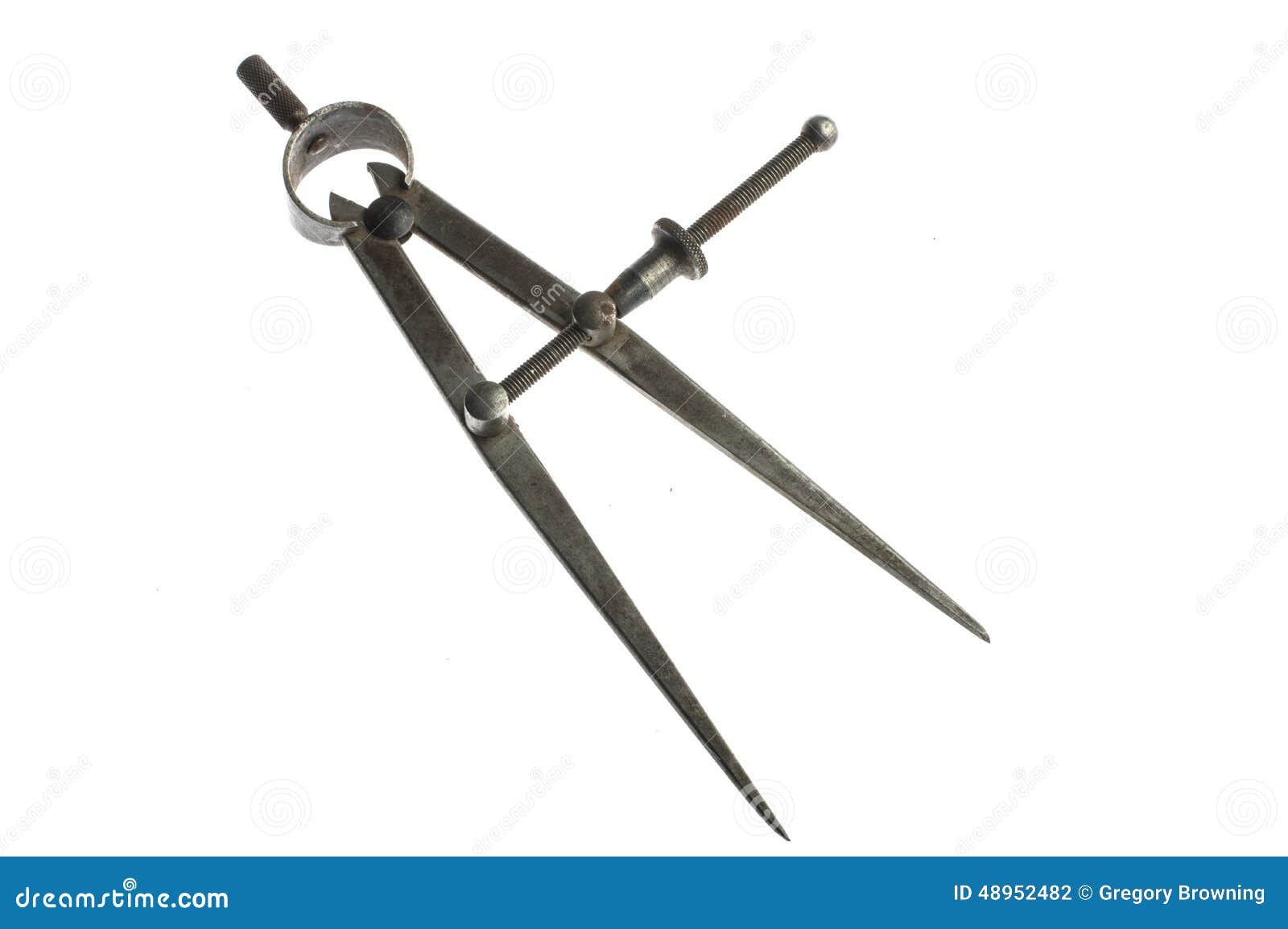 Carpenter s Compass stock photo. Image of measure, precise 48952482