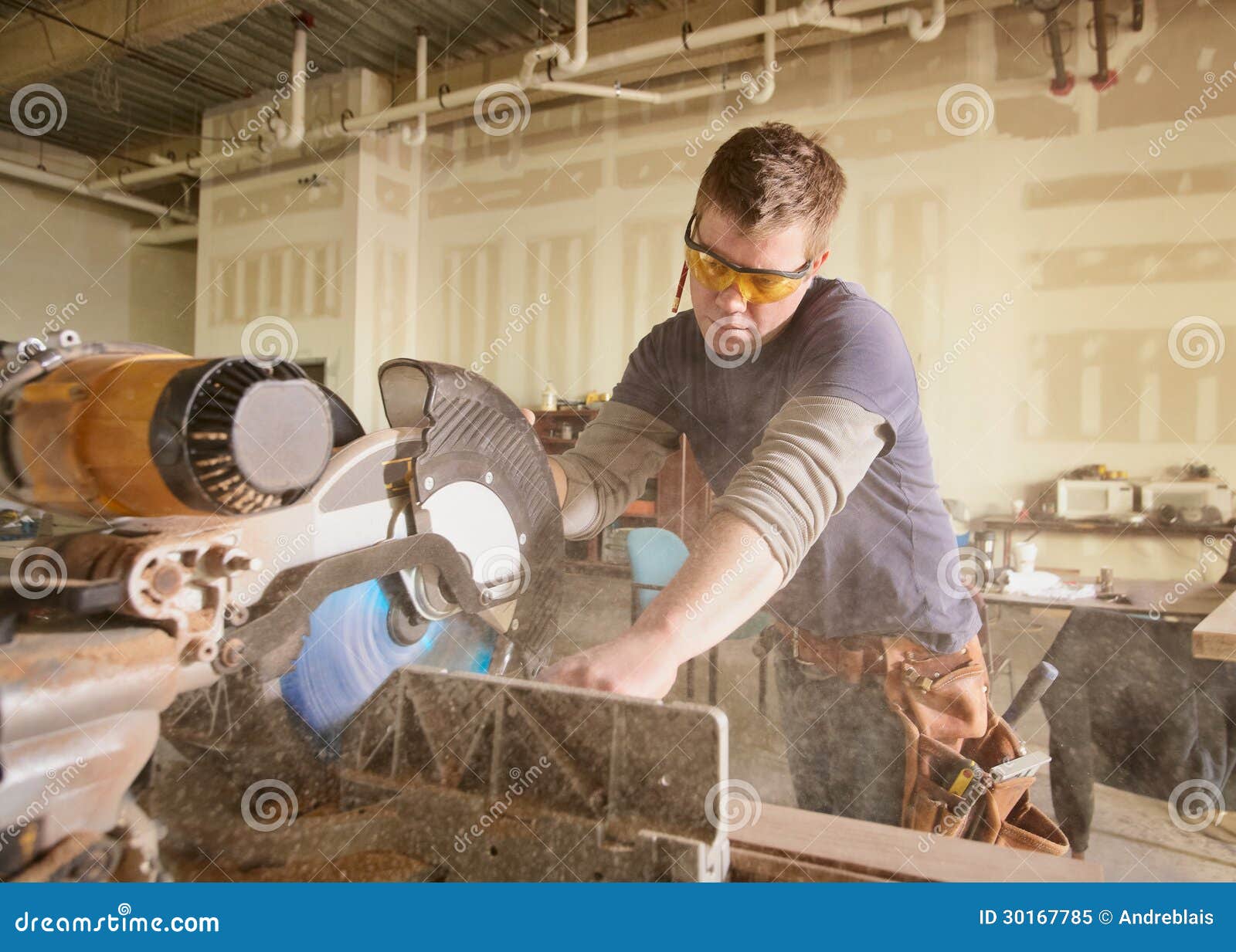 Carpenter stock image. Image of laborer, industry, person 30167785