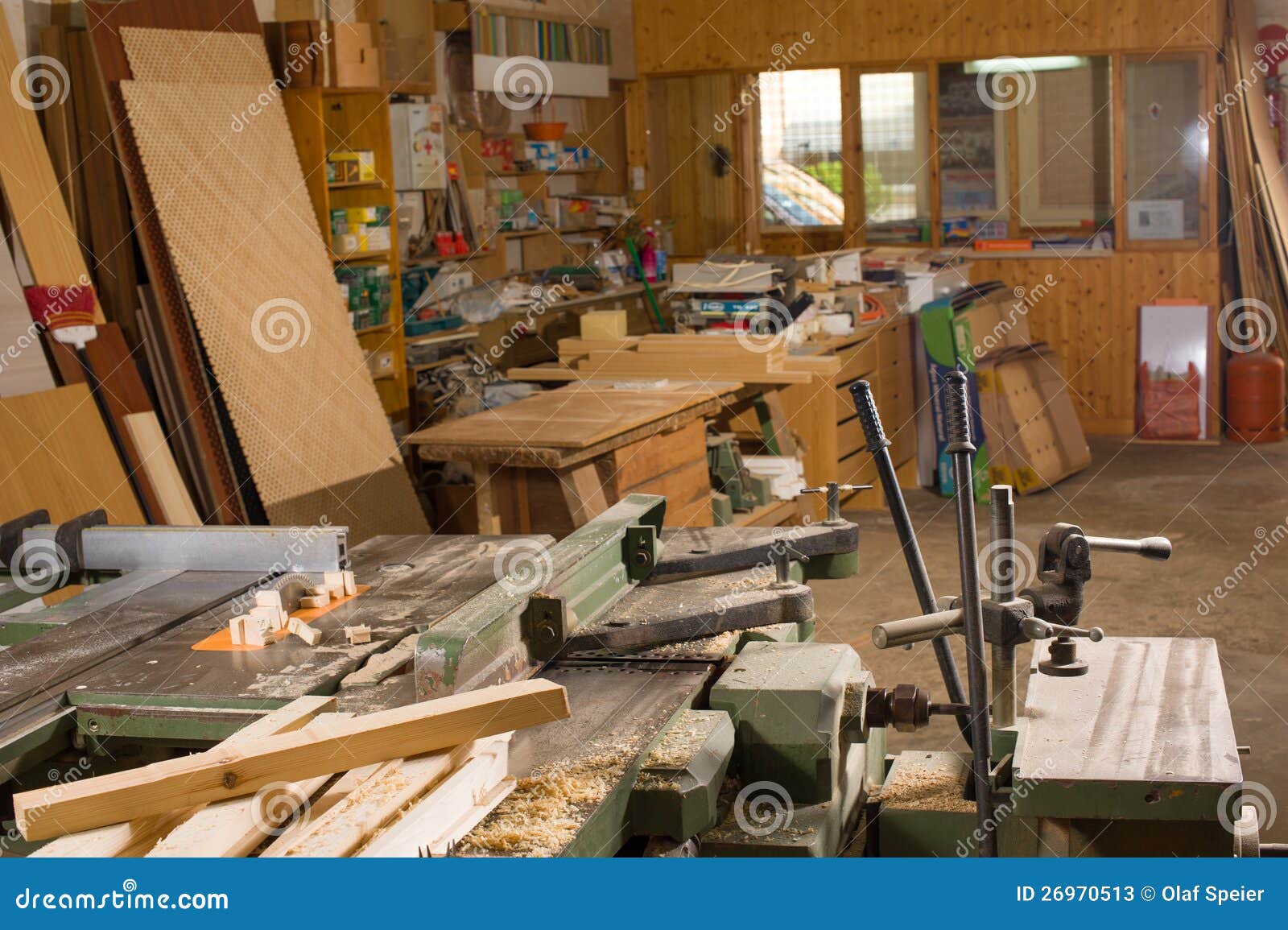 Carpenter Workshop Stock Photos - Image: 26970513