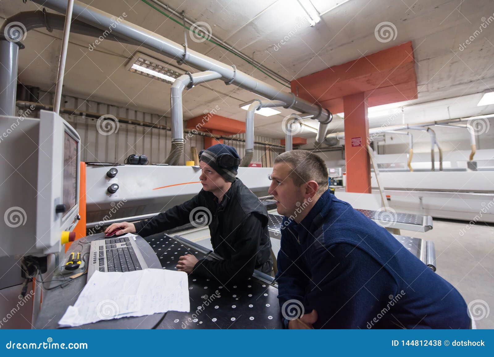 Carpenters Calculating And Programming A Cnc Wood Working 