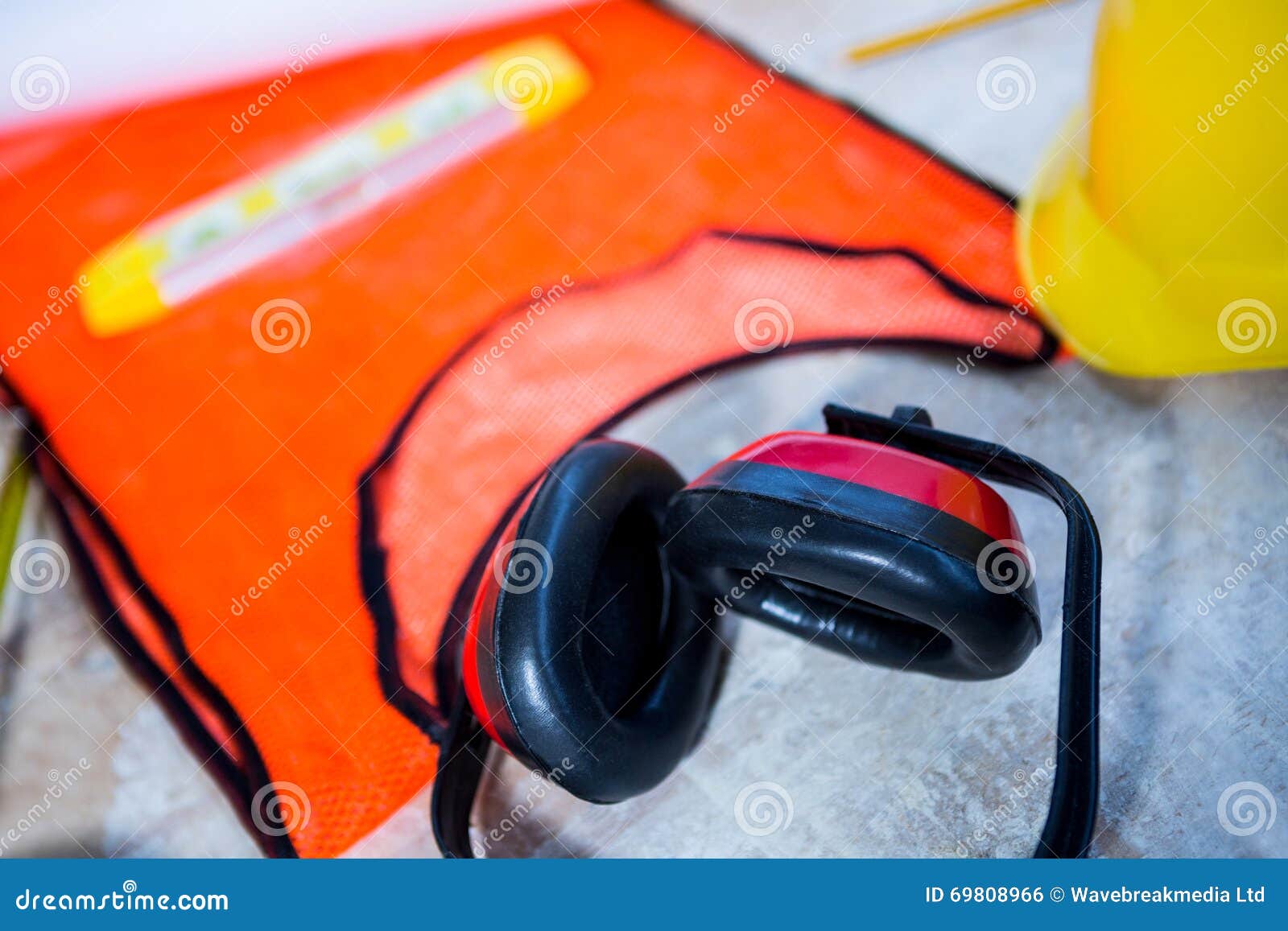 Carpenters Safety Equipment Stock Photo Image of people, protection