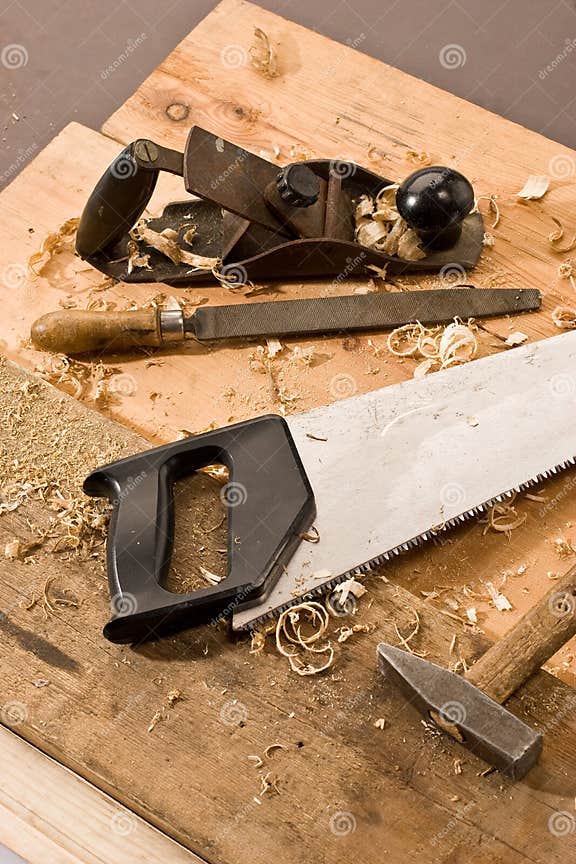 Carpenters tool stock photo. Image of craft, hobel, timbering 4661136
