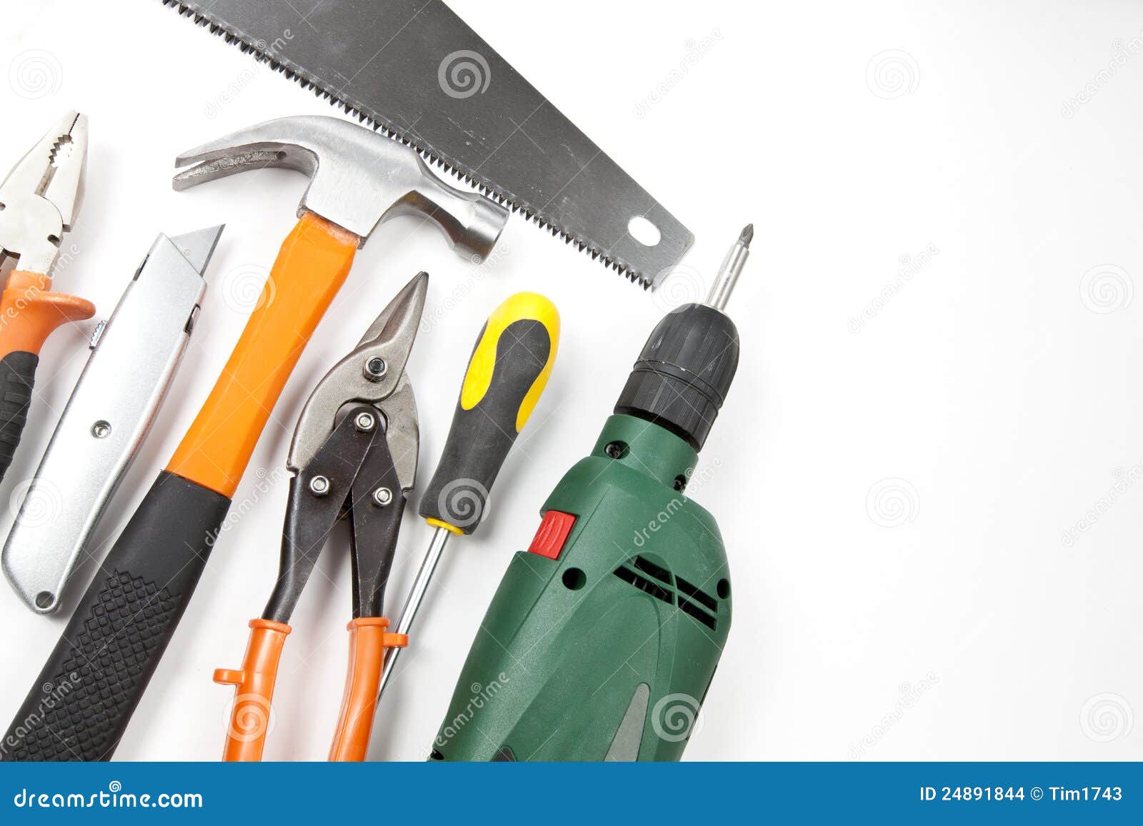 Carpentry, Construction Tools Stock Photo Image of metal, electric