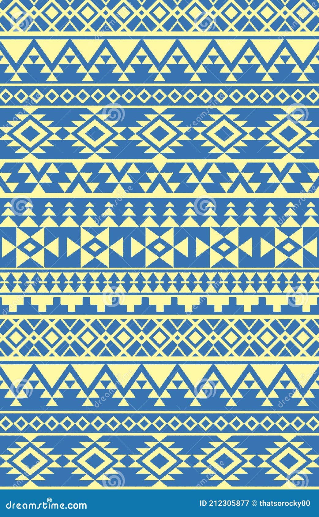 Carpet and Bathmat Boho Style Ethnic Design Pattern with Distressed