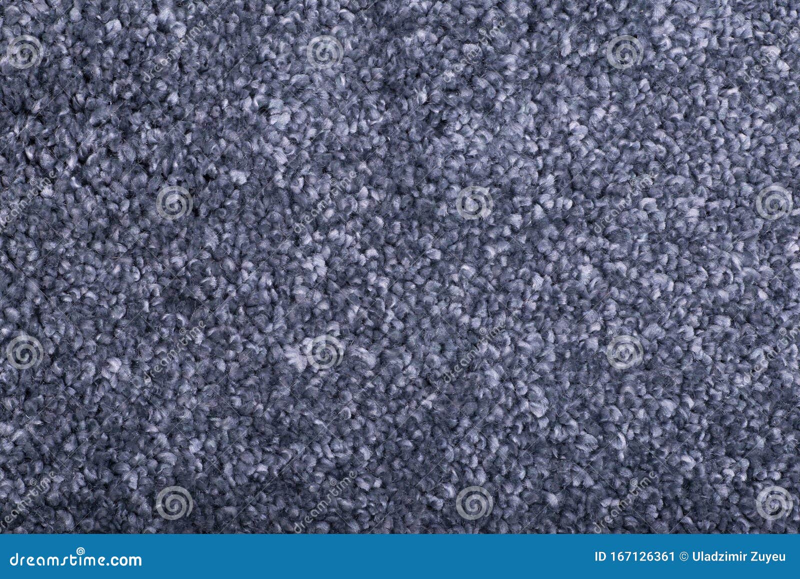 Carpet Covering Background. Pattern and Texture of Dark Blue Carpet
