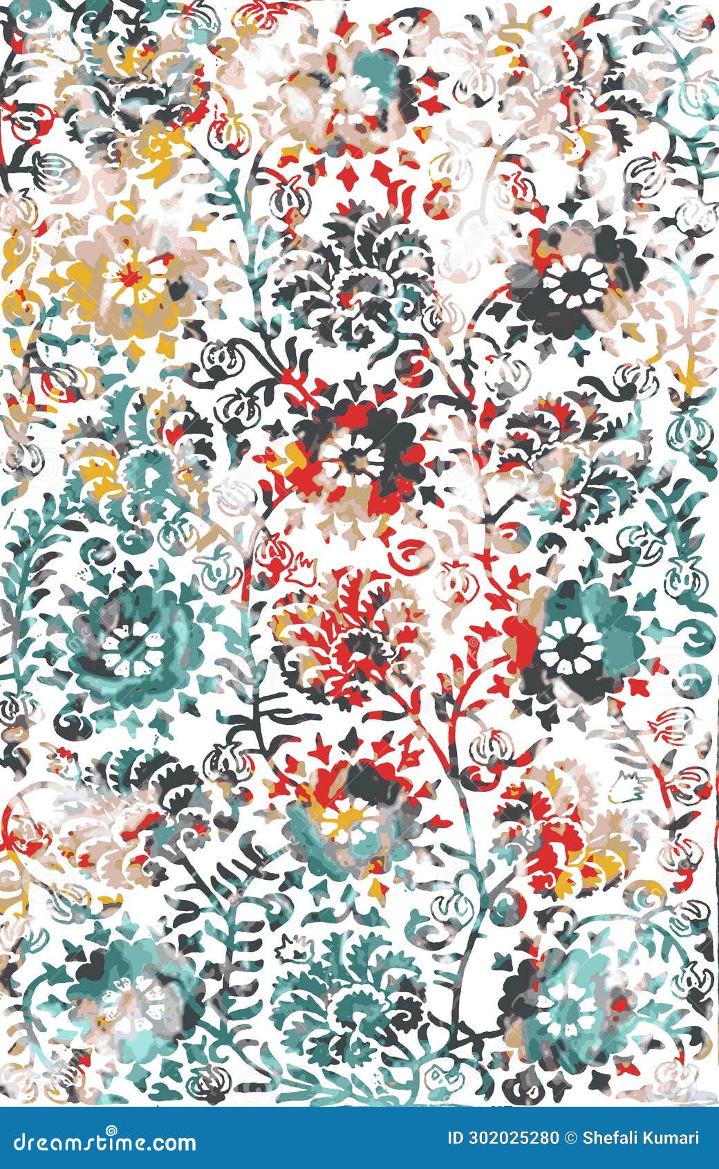 Carpet and Rugs Textile Design with Grunge and Distressed Texture