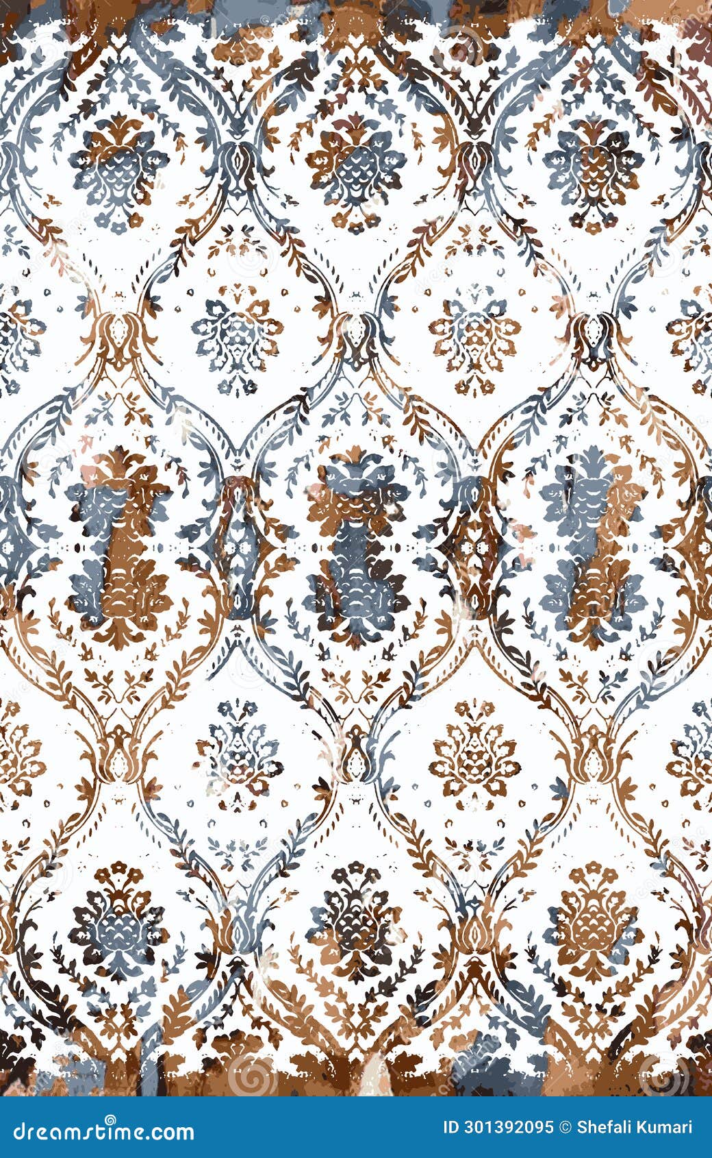 Carpet and Rugs Textile Design with Grunge and Distressed Texture