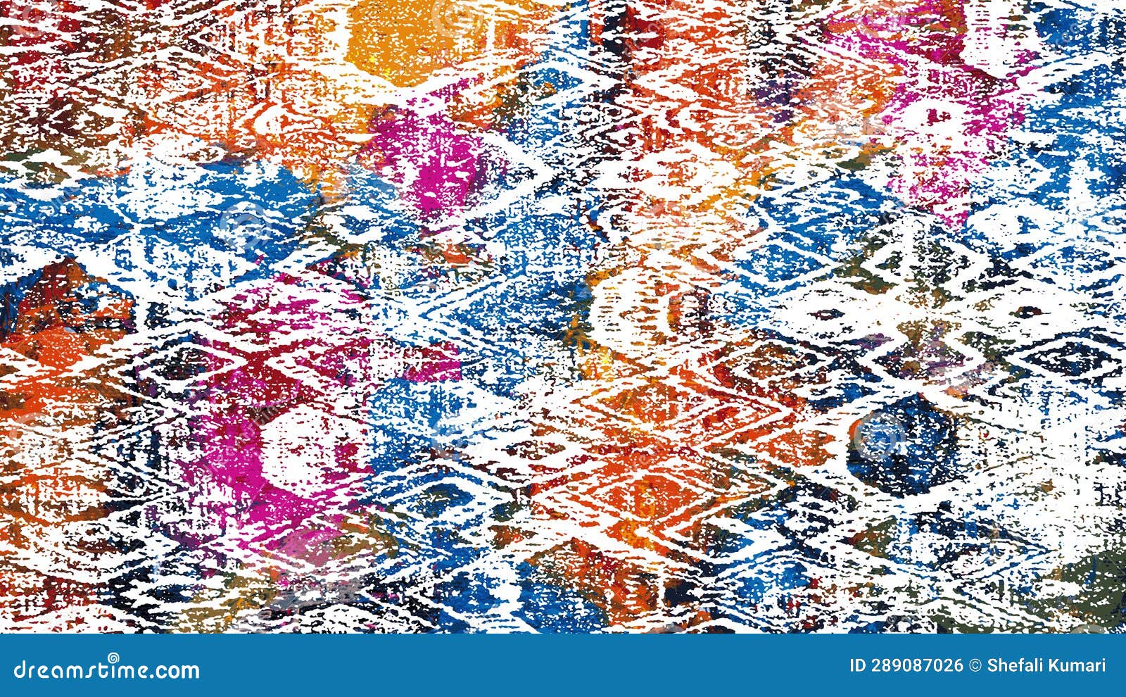 Carpet and Rugs Textile Design with Grunge and Distressed Texture