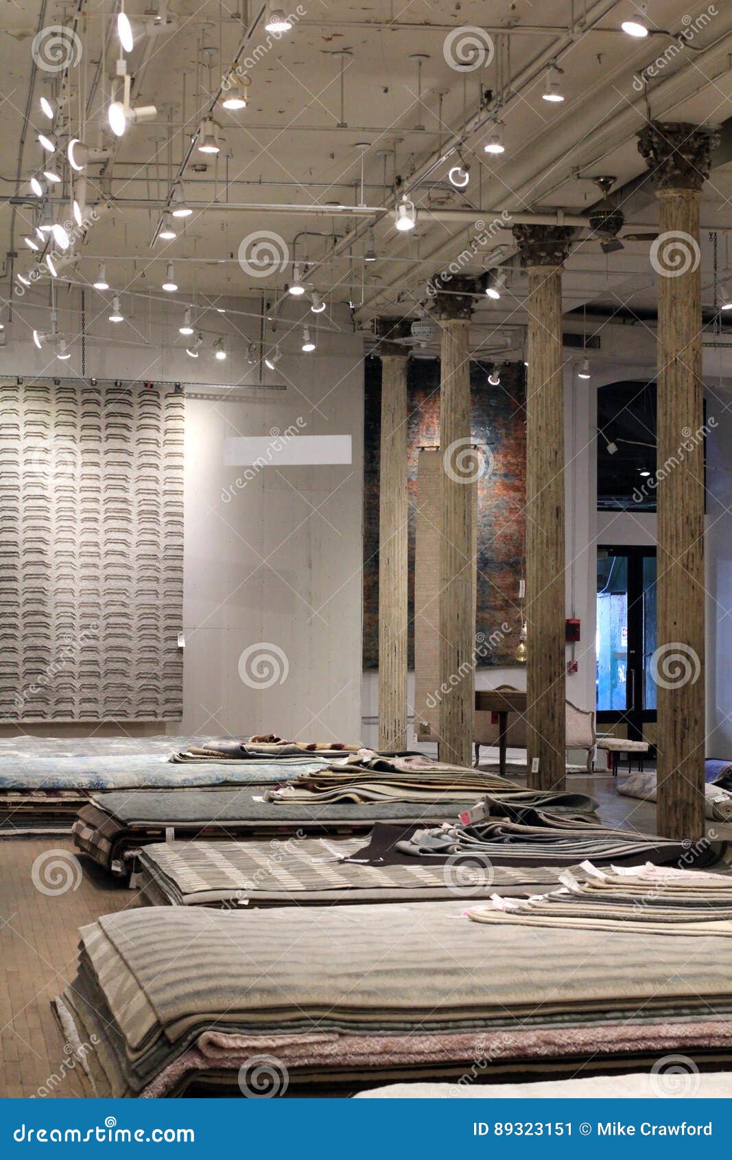 Carpet Store stock image. Image of department, decorate 89323151