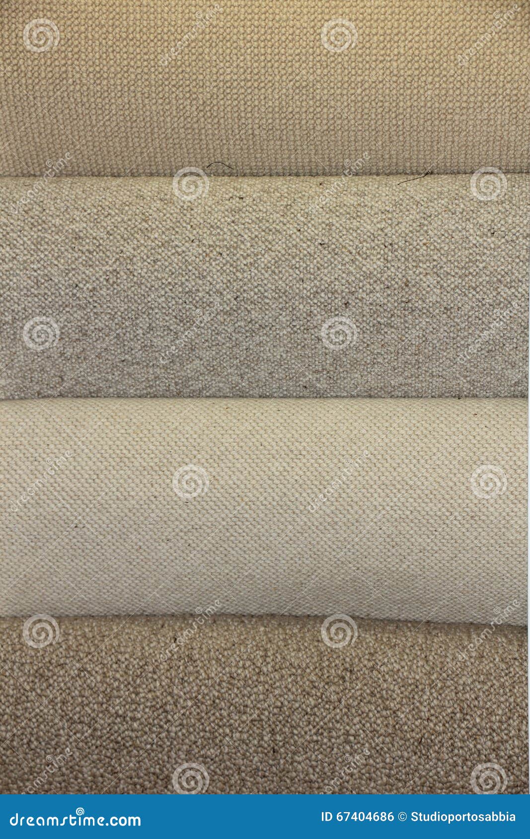 Carpet swatches in a shop stock photo. Image of decoration 67404686