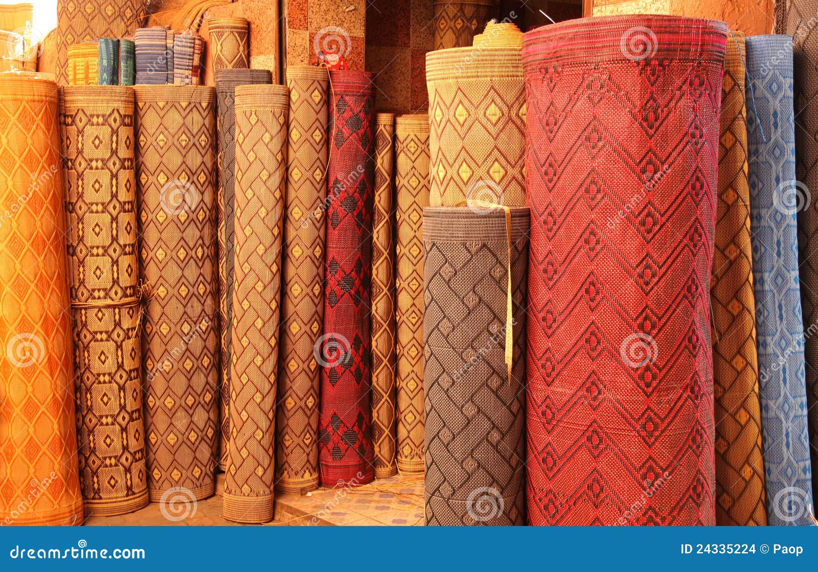 Carpets on sale stock photo. Image of fashioned, berber 24335224