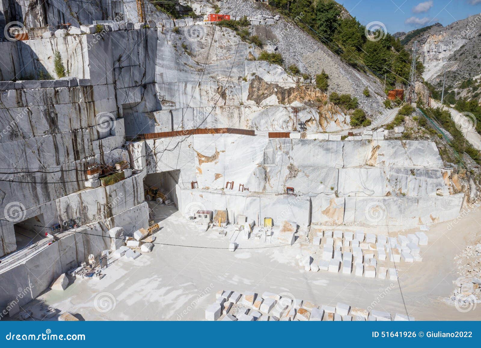 Carrara S Marble Quarry in Italy Stock Photo Image of tuscany, build