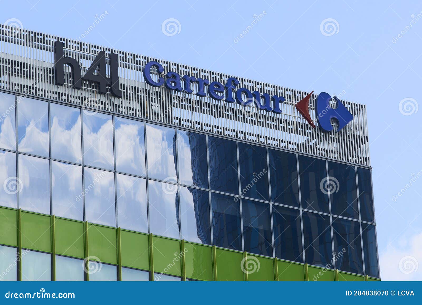 Carrefour Headquarters, in Bucharest, Romania Editorial Image Image