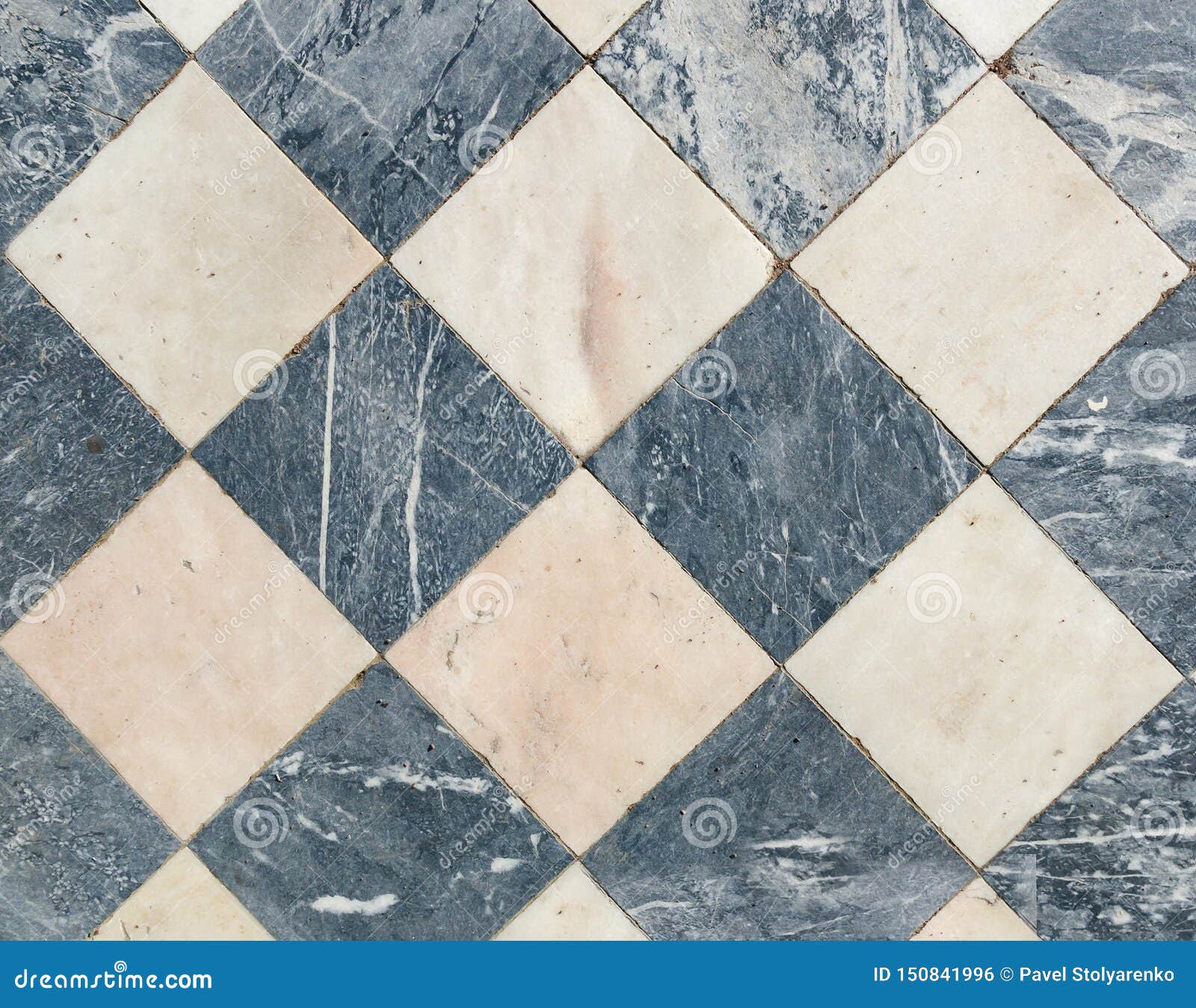 Carrelage En Damier Noir Et Blanc Photo stock - Image du checkered