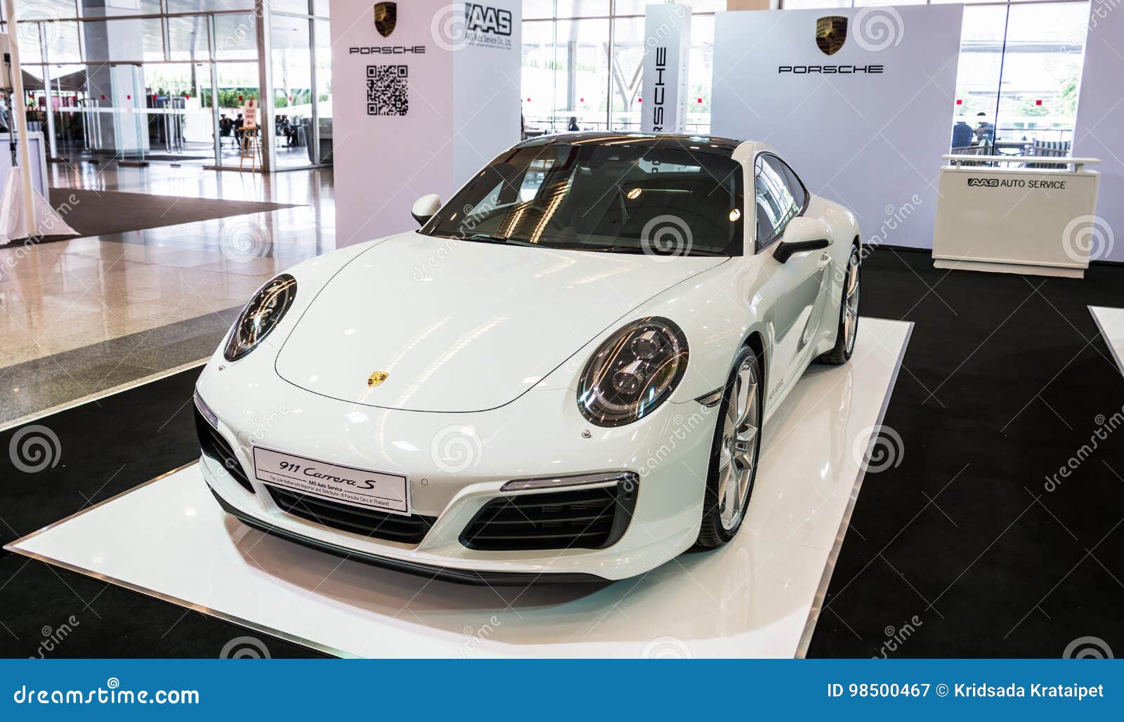 Carrera s Porsches 911 redaktionelles stockfotografie