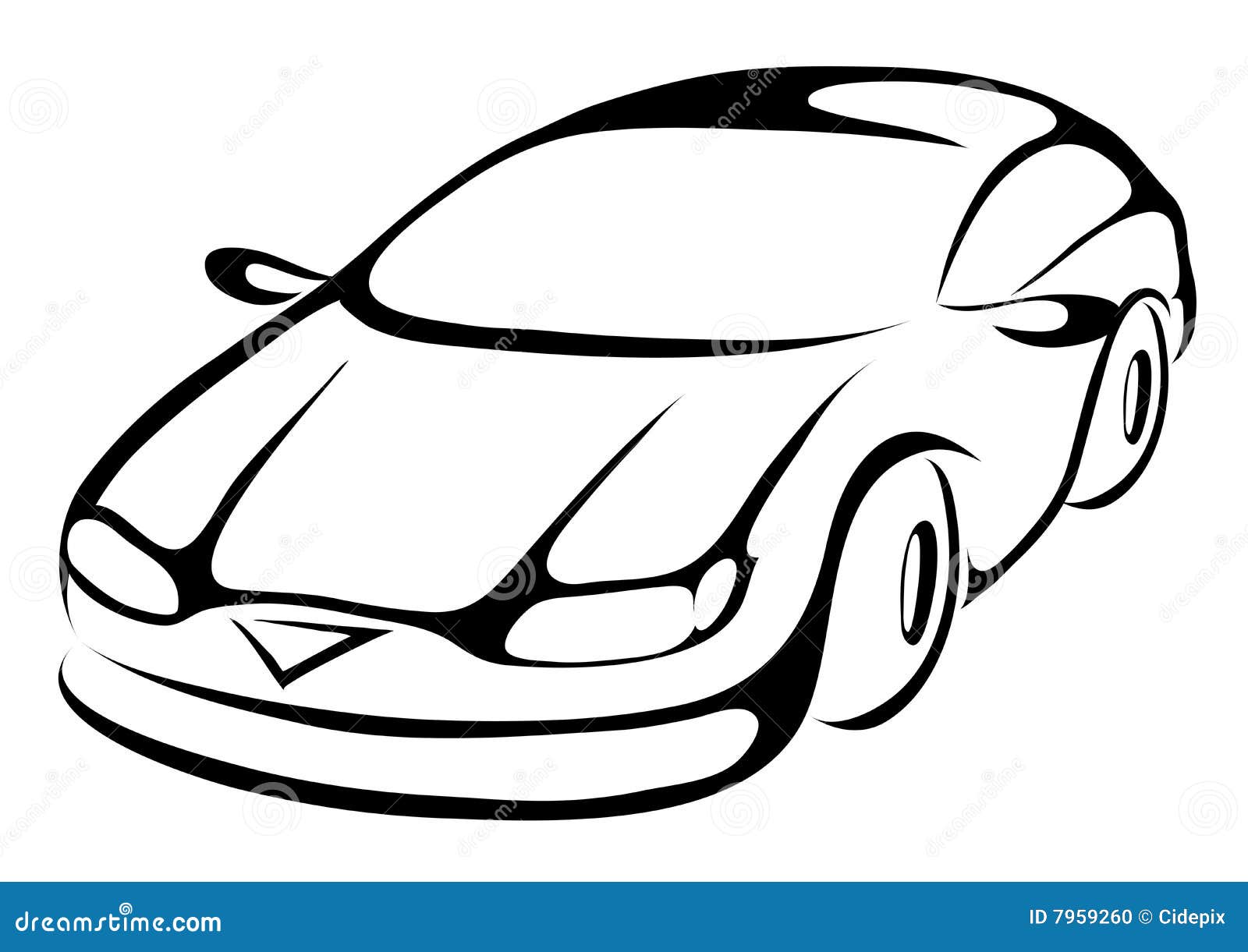 Carro ilustração do vetor. Ilustração de vetor, conservation - 7959260