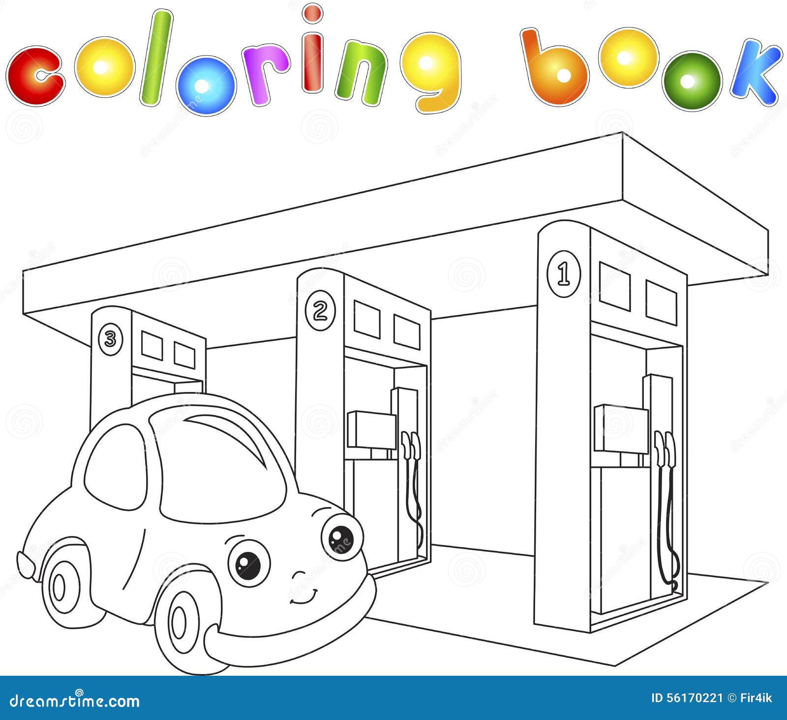 Fotos de Desenho carro colorir, Imagens de Desenho carro colorir sem  royalties