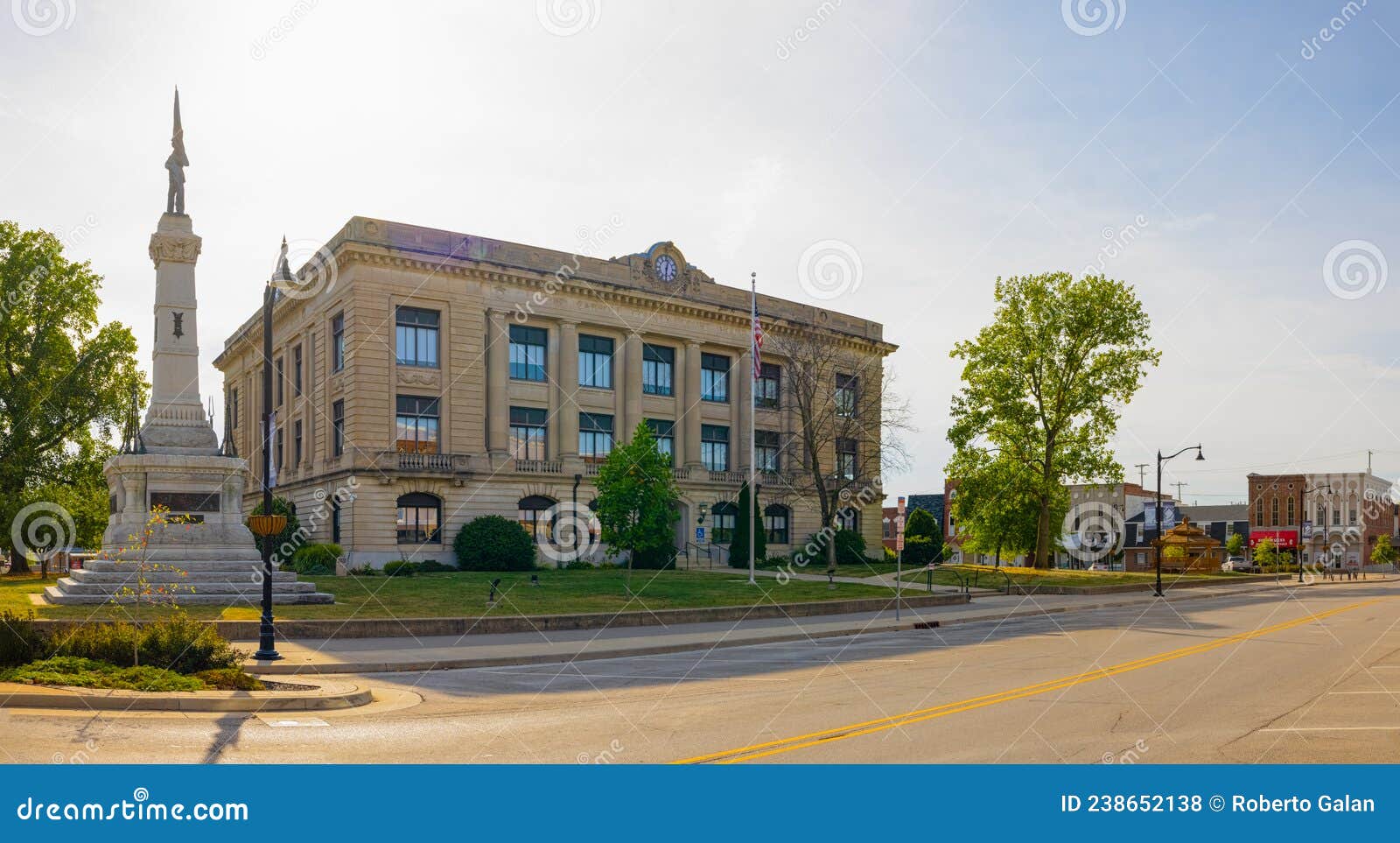 Carroll County editorial stock photo. Image of courthouse 238652138