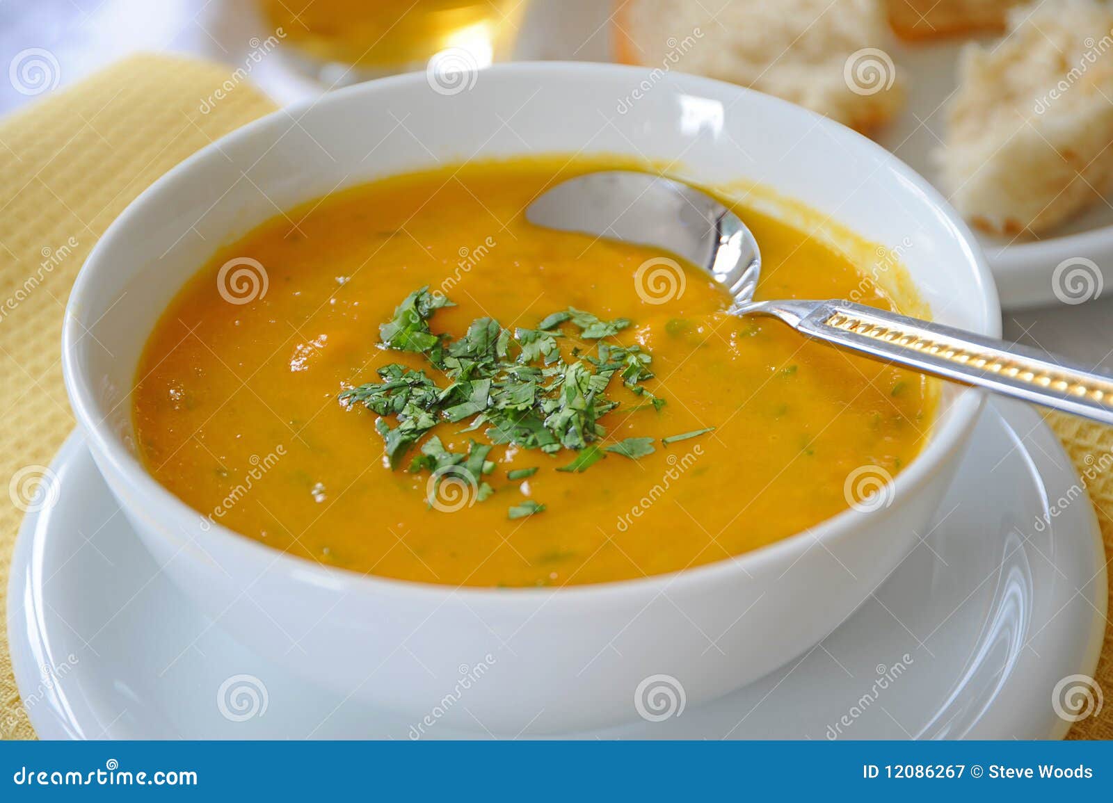 carrot & lentil soup
