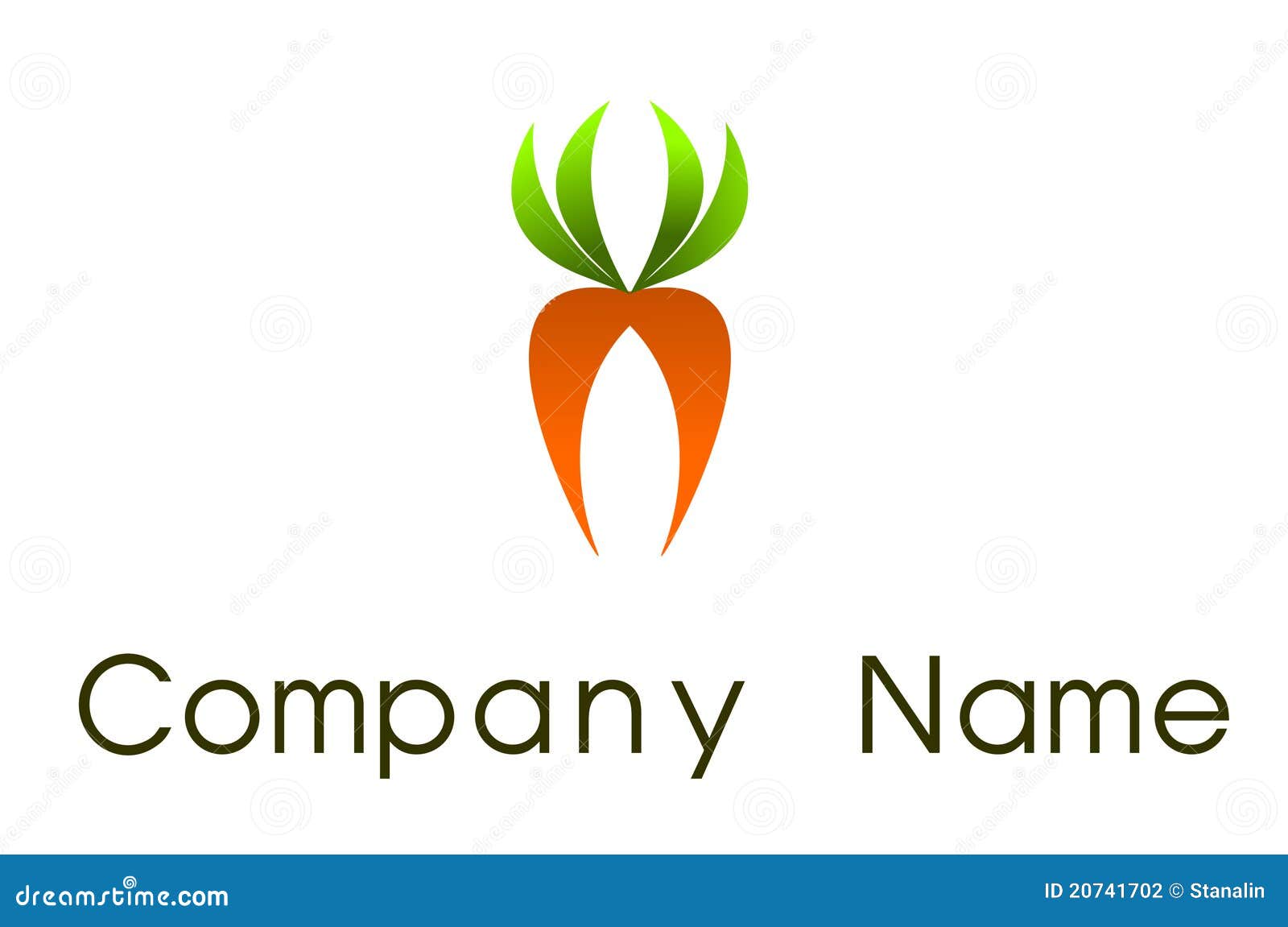 Carrot logo stock vector. Illustration of draw, food 20741702