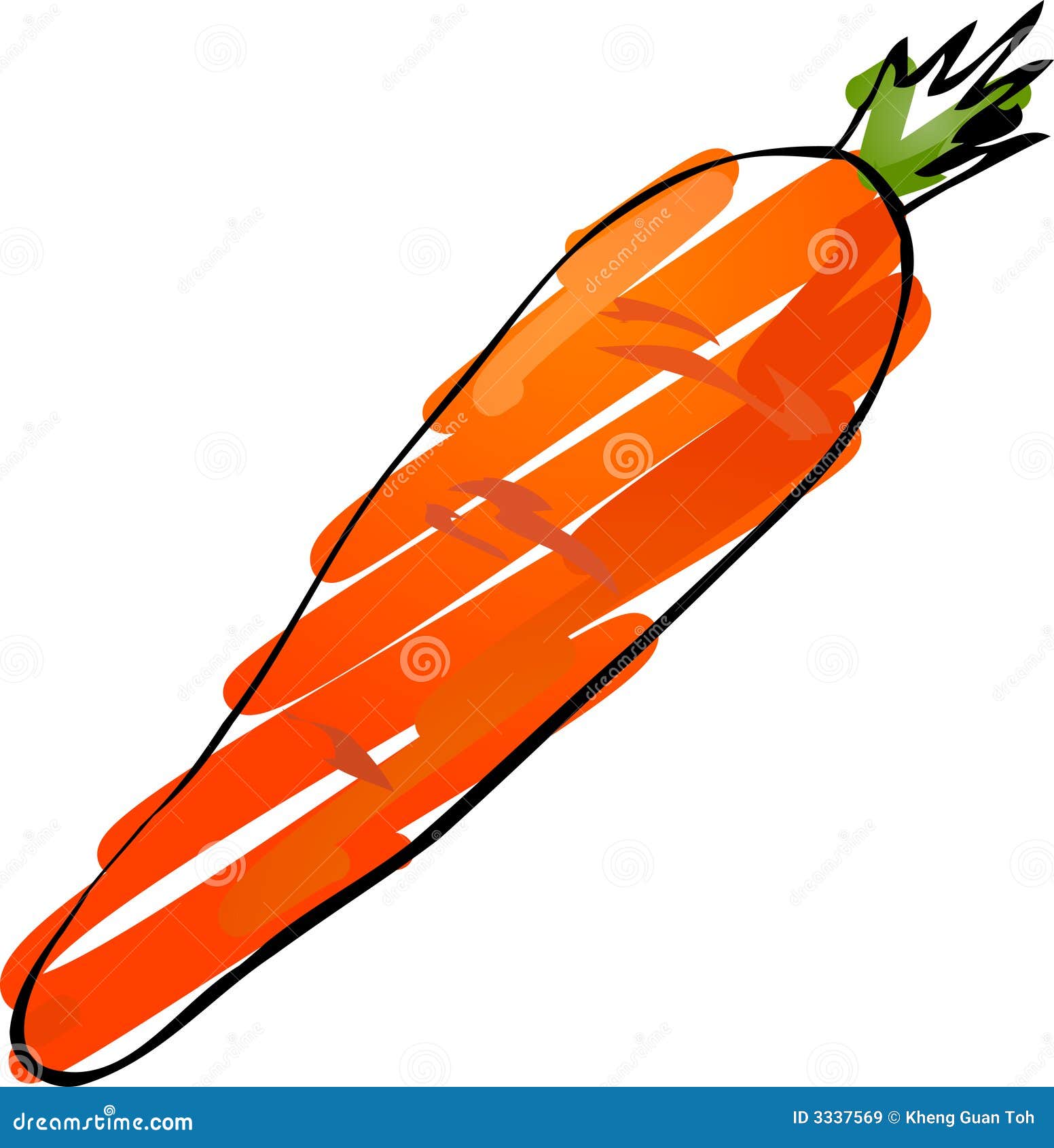 doodle freehand sketch drawing of carrot vegetable. 11886879 PNG