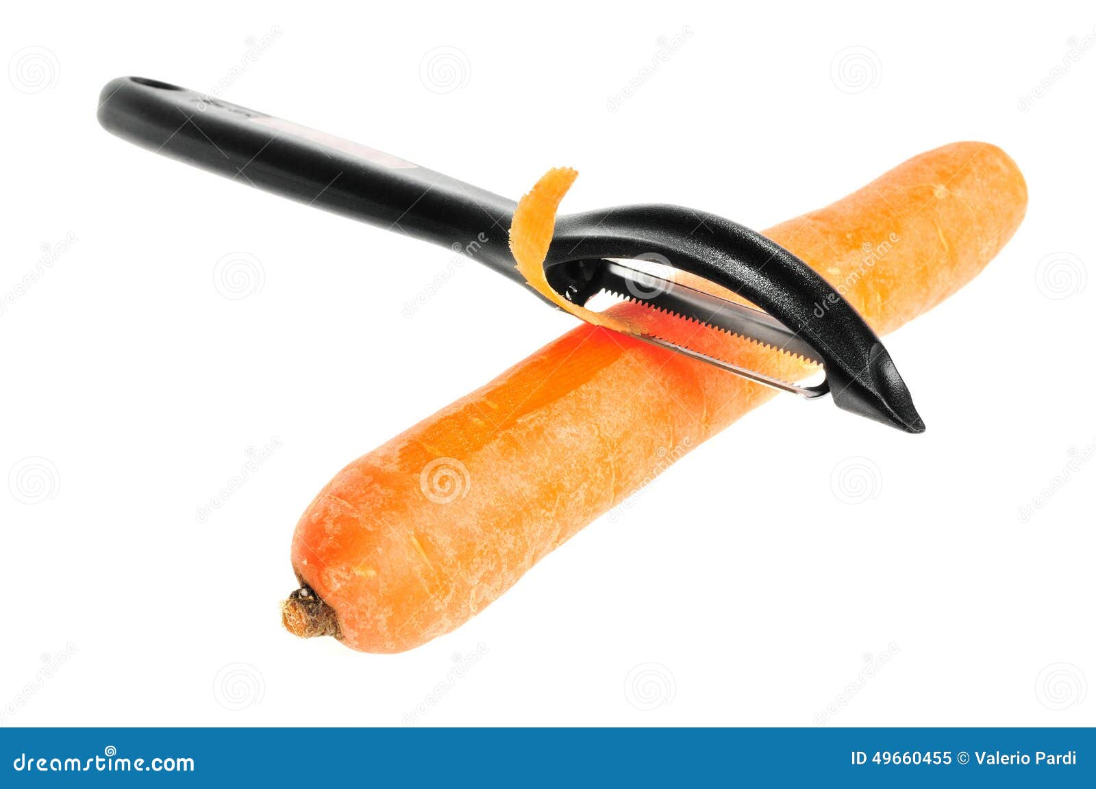 Carrots peeler stock image. Image of bright, healthy 49660455