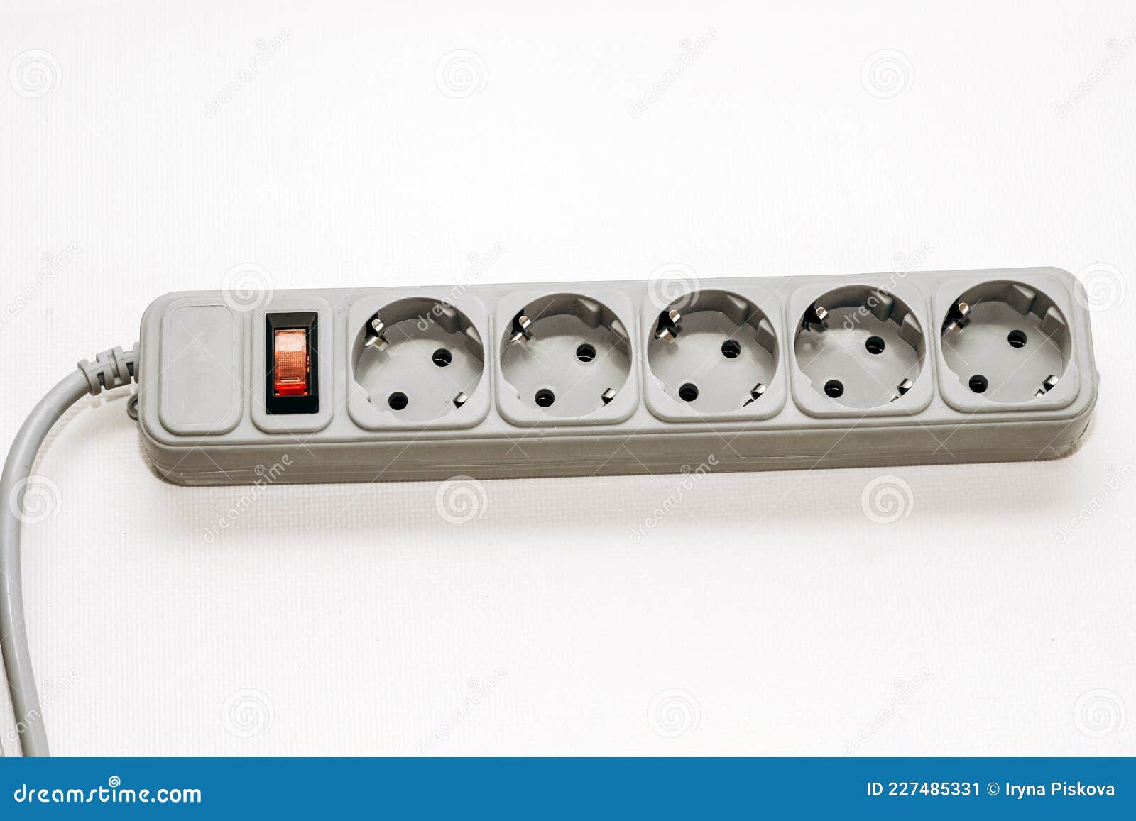Carry Extension Cord With Sockets. Wire For Convenience In Everyday