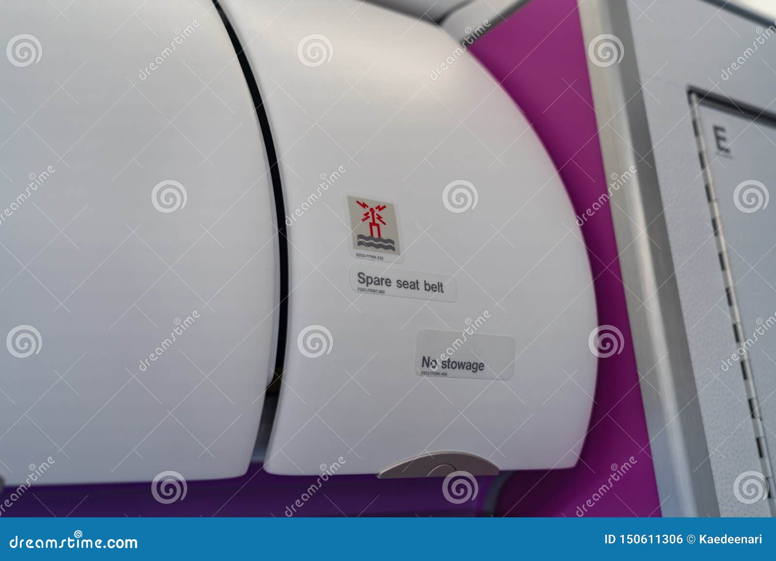 Carryon Luggage in Overhead Storage Compartment on Commercial Airplane