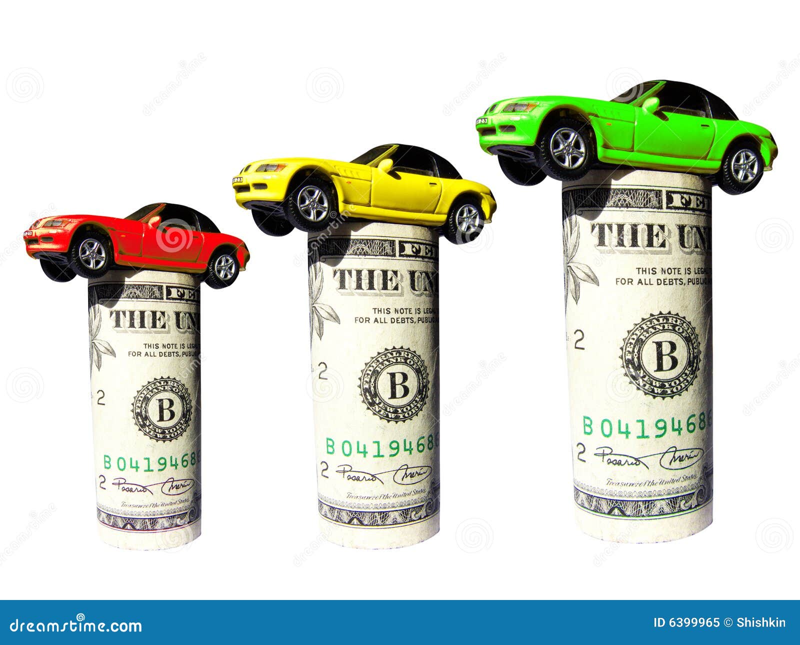 Cars on dollar stock image. Image of loan, paying, funds 6399965