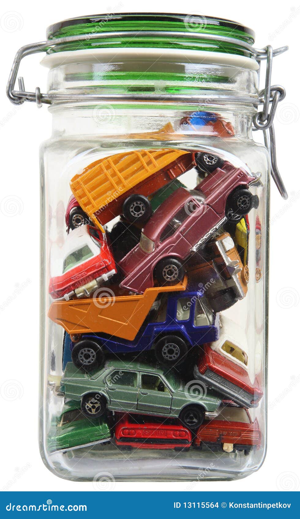 Cars in a jar stock photo. Image of humor, bottle, insurance 13115564