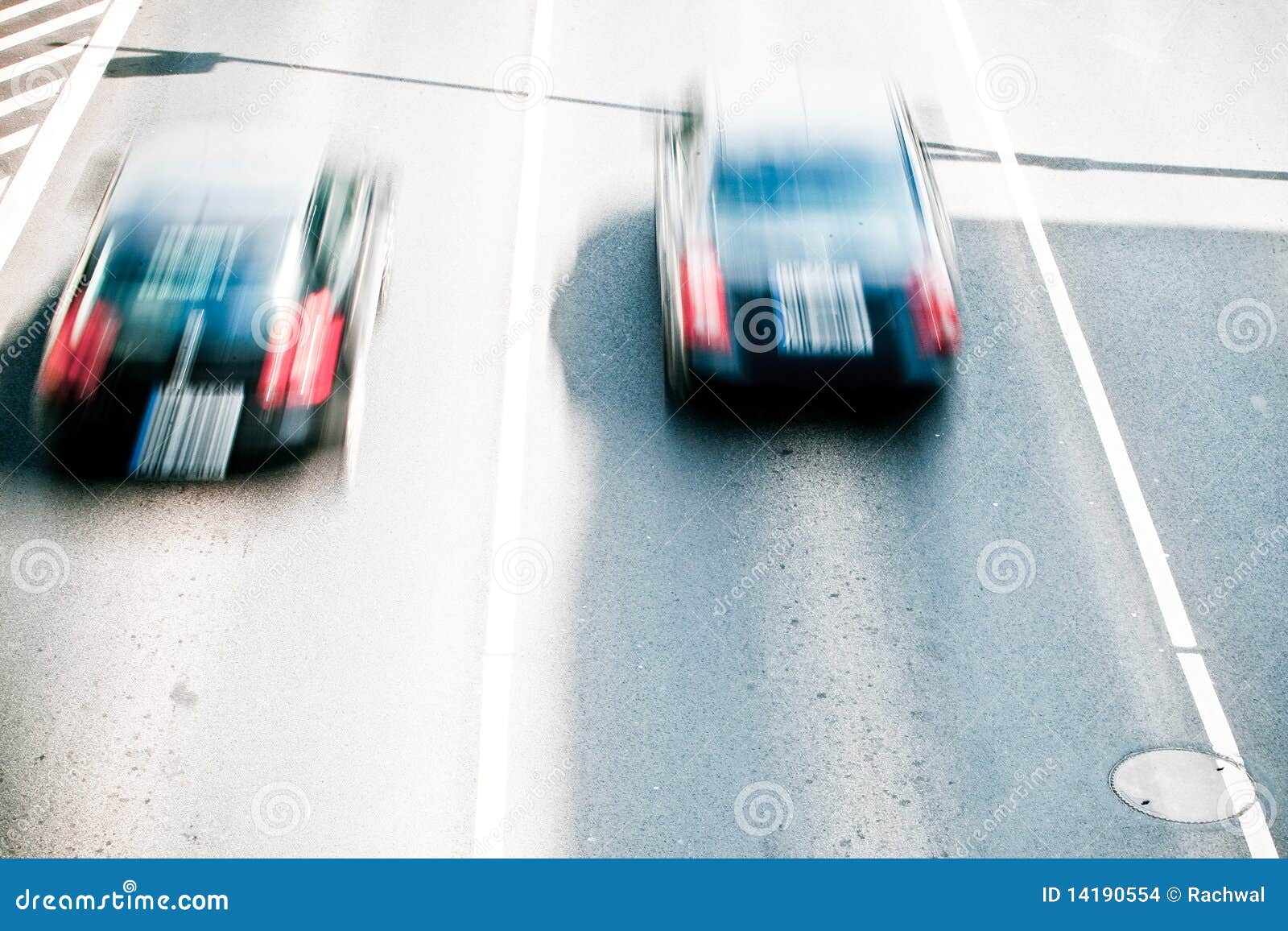 Cars in motion blur stock photo. Image of stationary 14190554