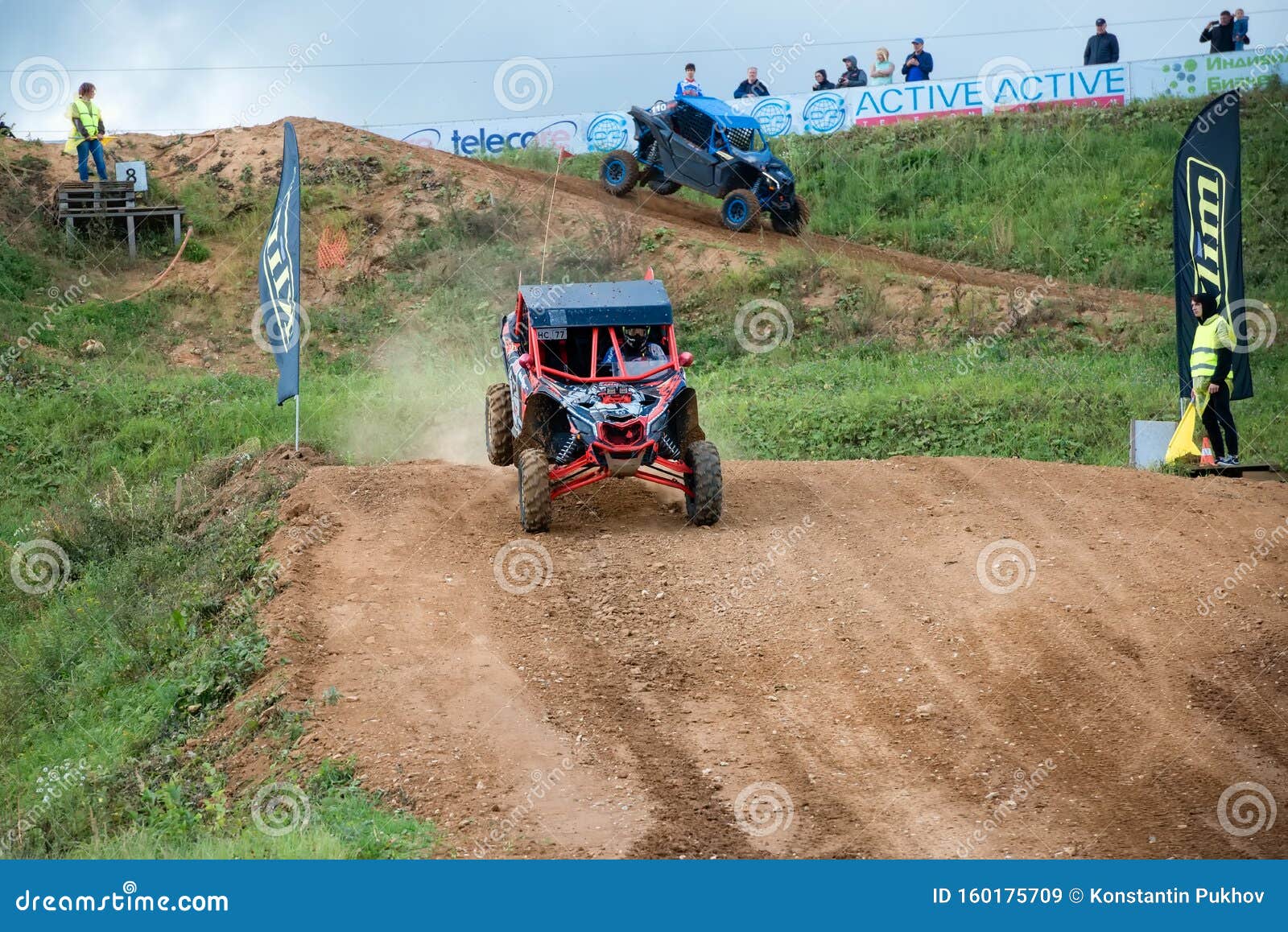 Cars on the racetrack editorial stock image. Image of nature - 160175709