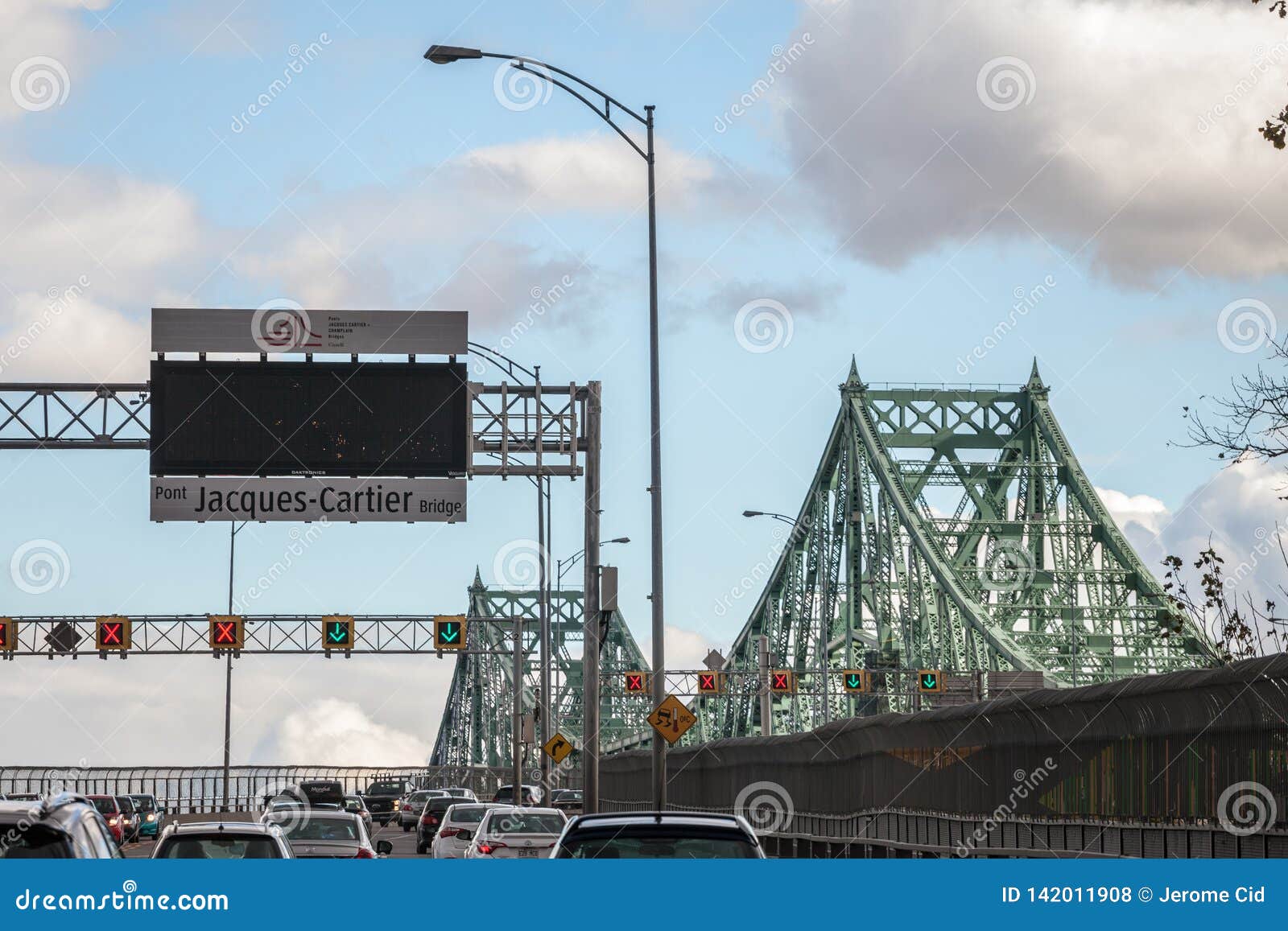 pont jacques cartier traffic