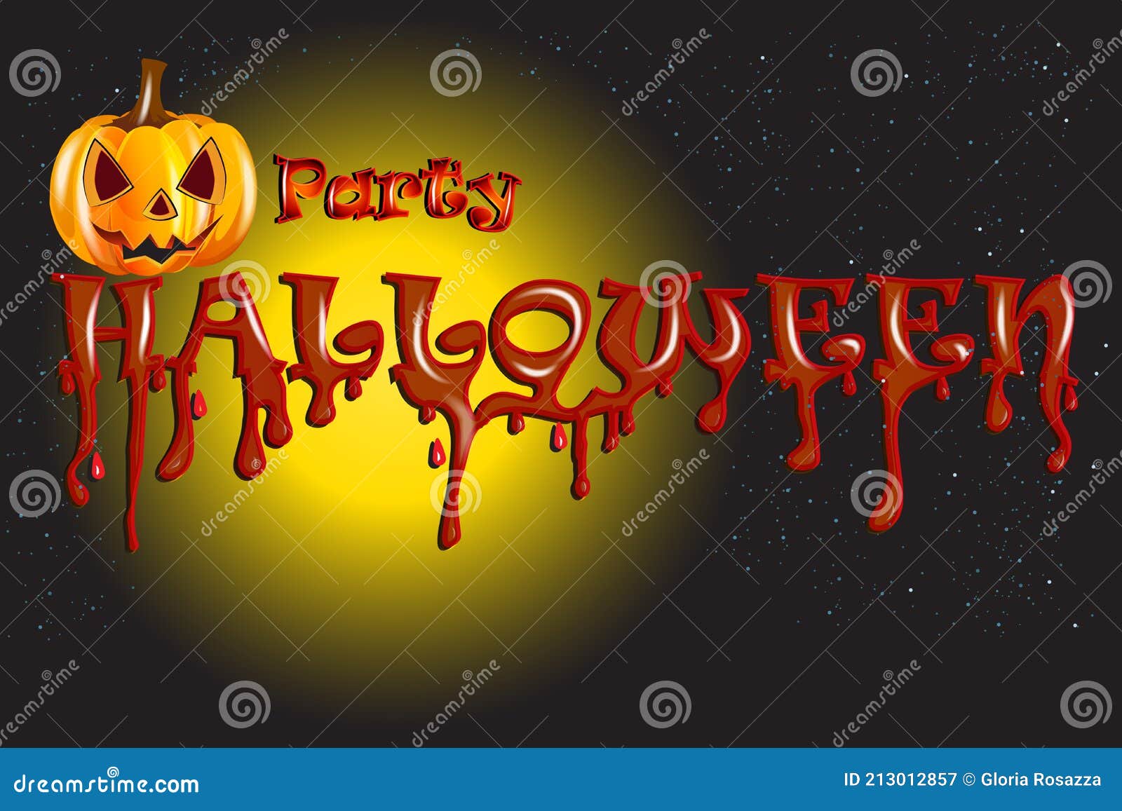 modelo de plano de fundo de halloween com cara de abóbora