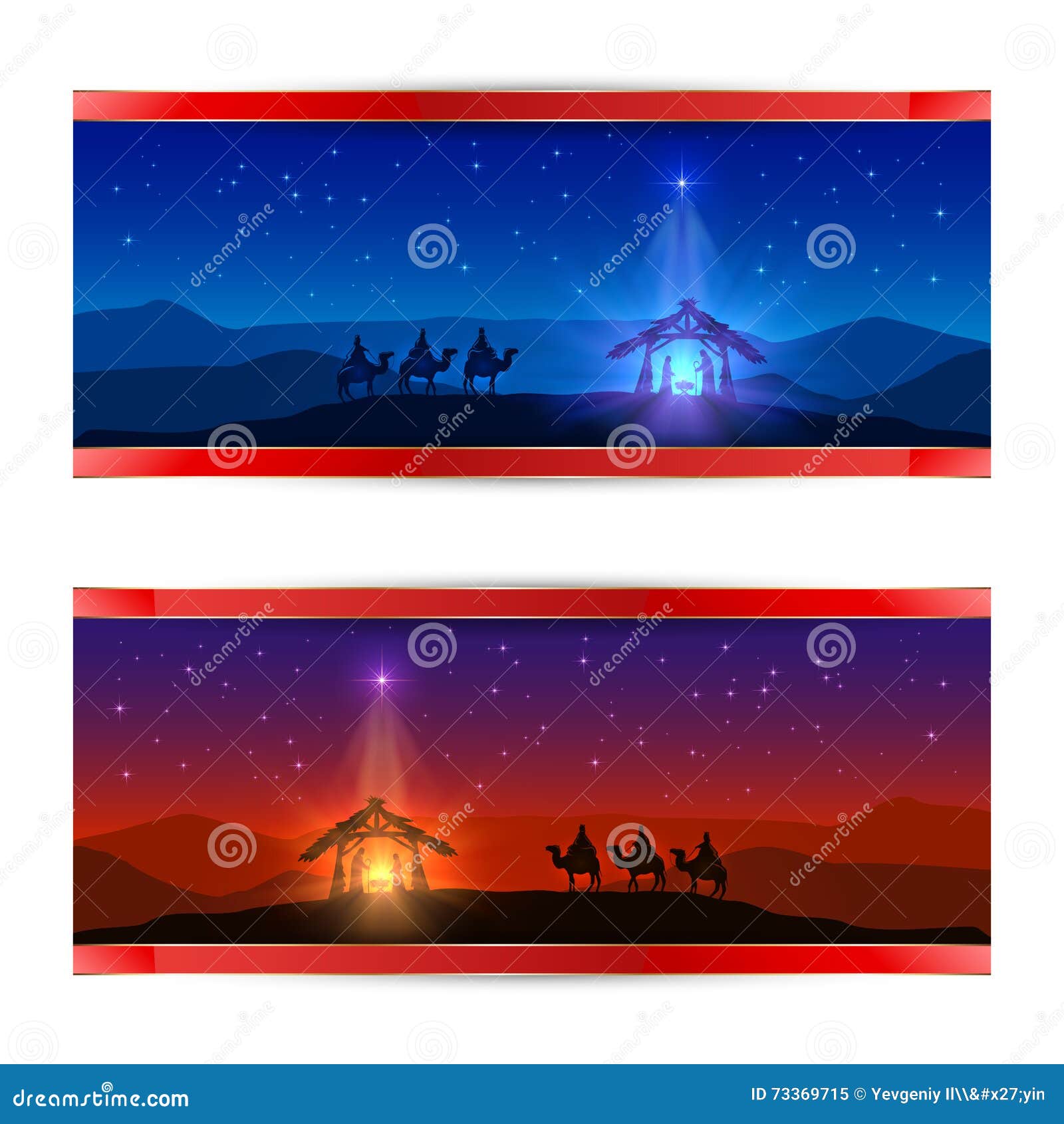 Cartões De Natal Com Estrela E Nascimento De Jesus Ilustração do Vetor -  Ilustração de alegre, noite: 73369715, image size:1600x1690