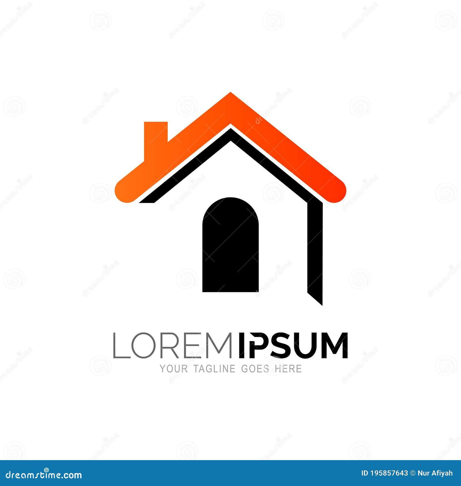 Simple Home Design Logo, Home Logo Stock Vector - Illustration of ...
