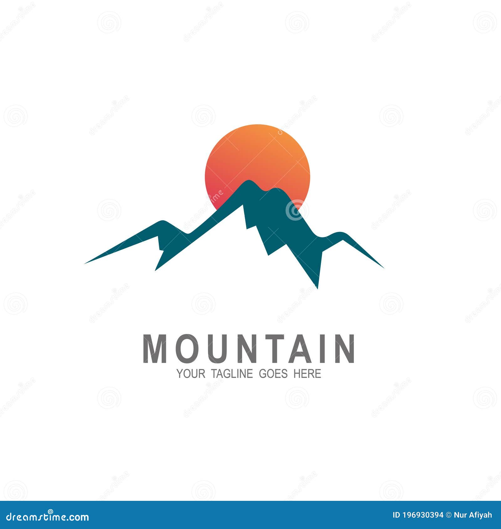 mountain logo  , simple icon