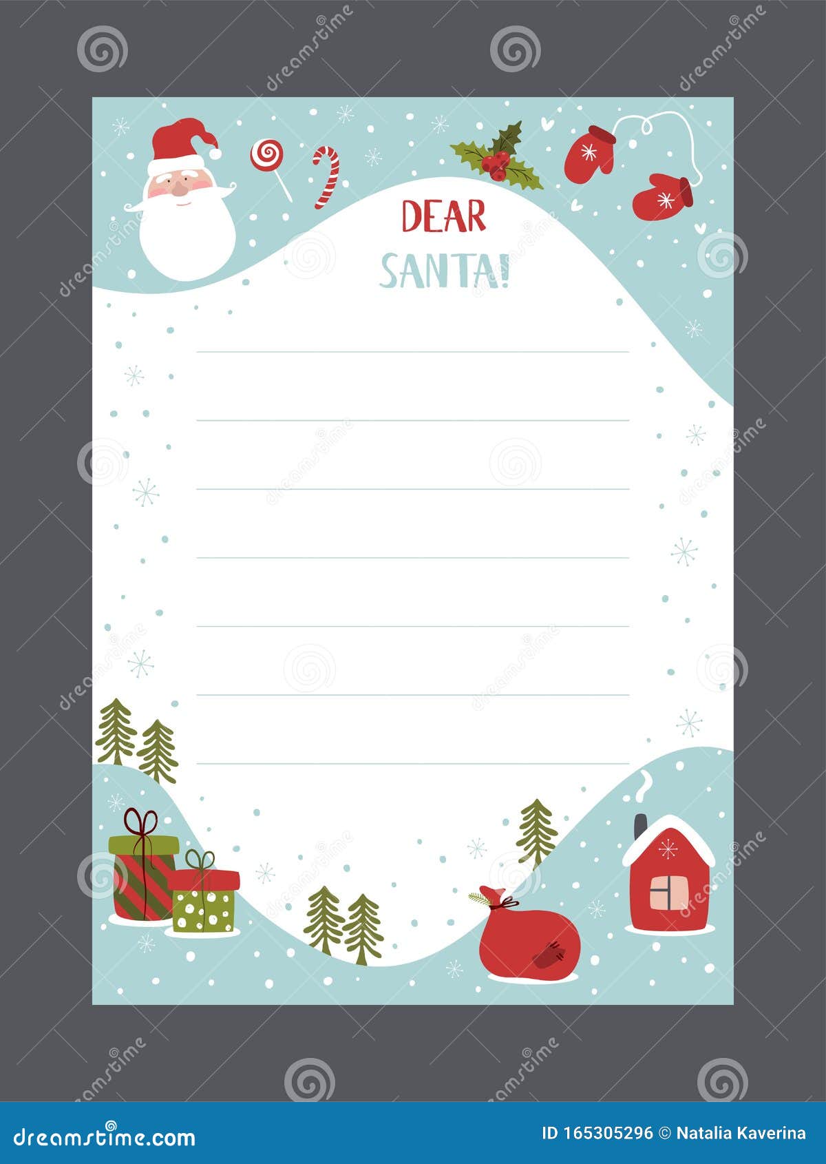 Carta Navideña De La Plantilla De Papá Noel Stock de ilustración - Ilustración de regalo, poste: 165305296 Carta Navideña De La Plantilla De Papá Noel Stock de ilustración - Ilustración de regalo, poste: 165305296