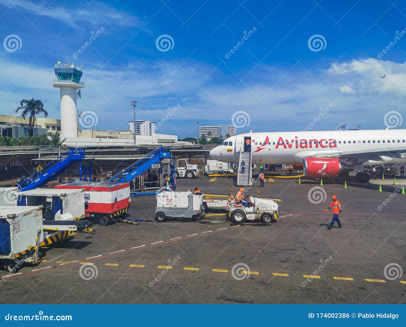 Cartagena, Colombia NOVEMBER 07, 2019 Terminal of Cartagena Airport