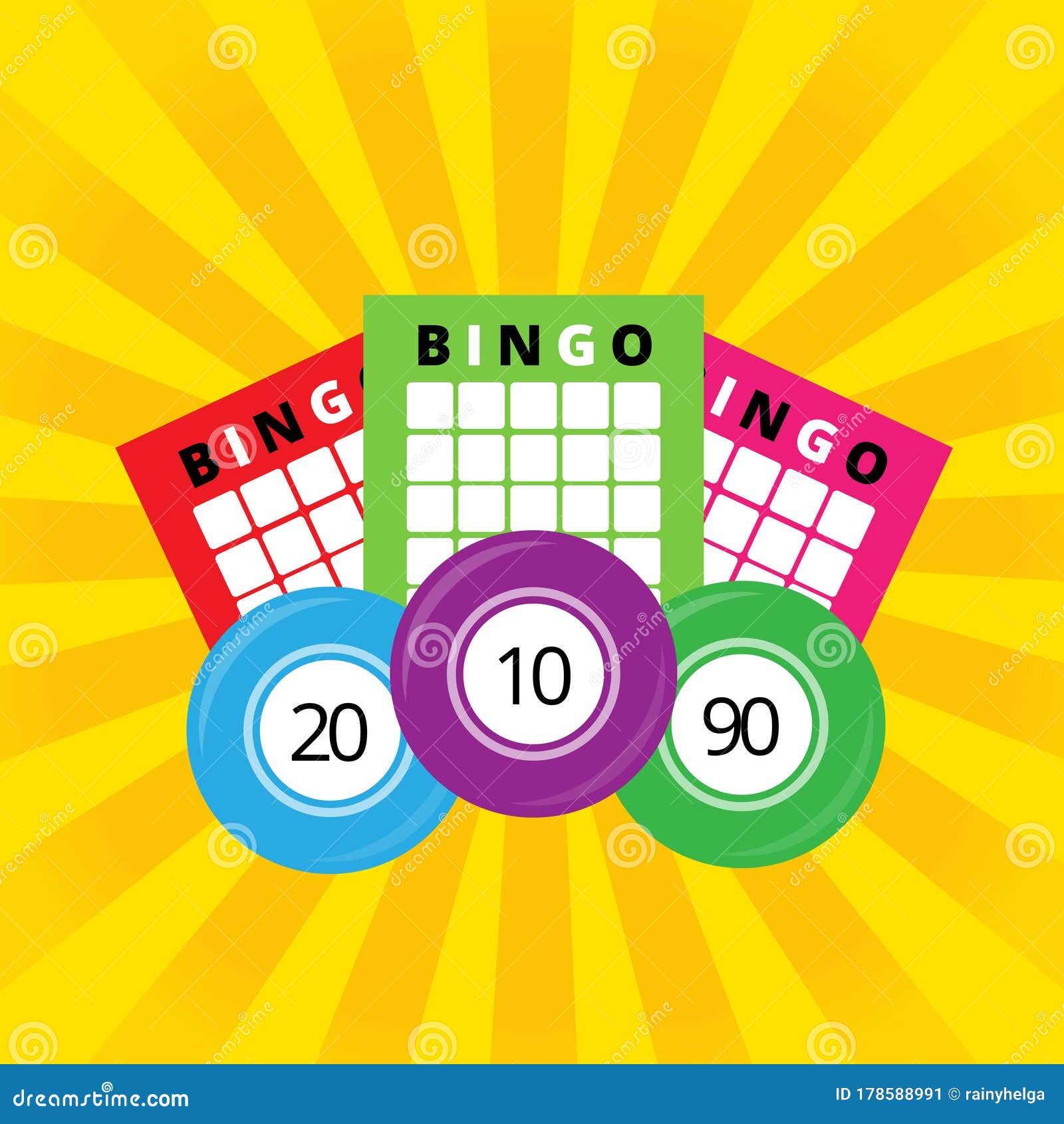 Muitas Cartas Para Um Jogo De Tabuleiro De Bingo Ou Loto Num Fundo Leve.  Foto de Stock - Imagem de colheita, interesse: 278898392