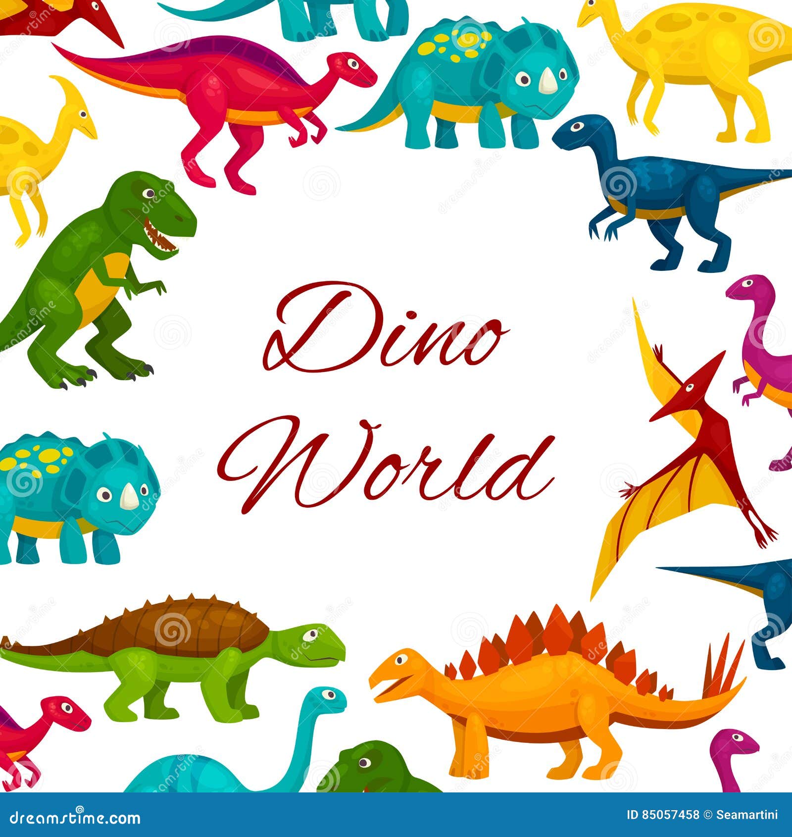 Cartoon Jurassic Dinosaur Royalty-free - Imagens De Dinossauro Desenho -  Free Transparent PNG Clipart Images Download