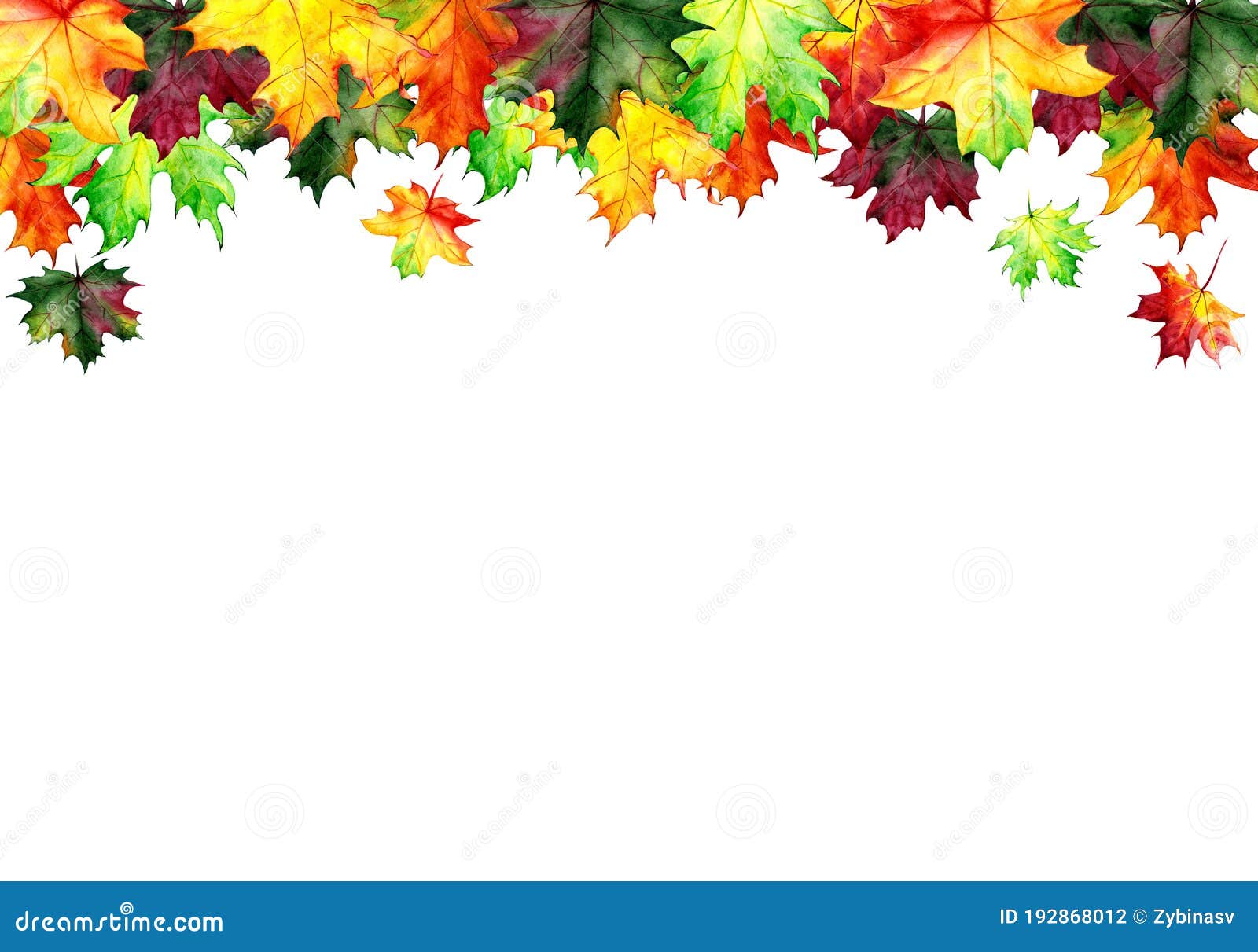 Folhas De Outono, Desenhadas Em Cartolina, Cortadas Em 4 Partes