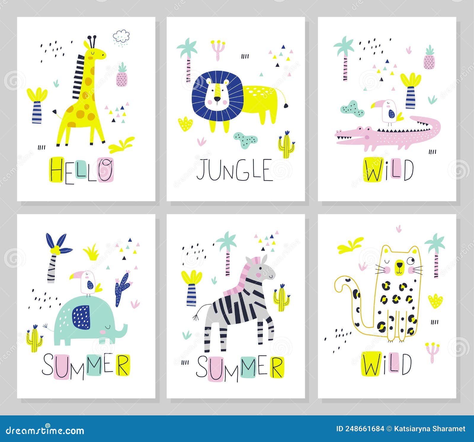 Joyeux Anniversaire Avec Un Singe Festif - Carte Anniversaire Enfant