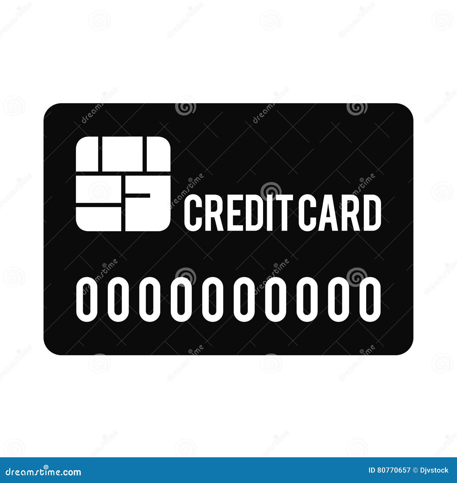 Carte bancaire illustration de vecteur. Illustration du mobile 80770657