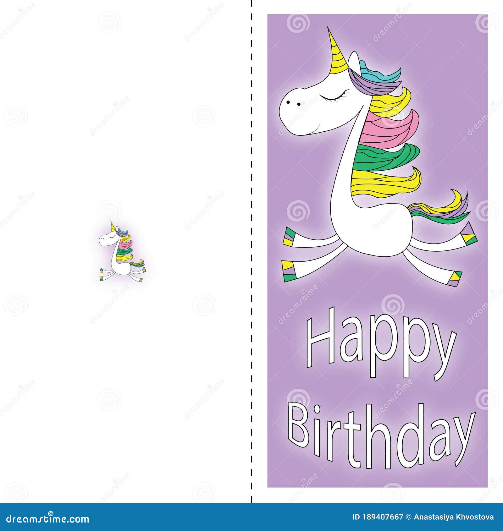 Carte Cadeau Licorne