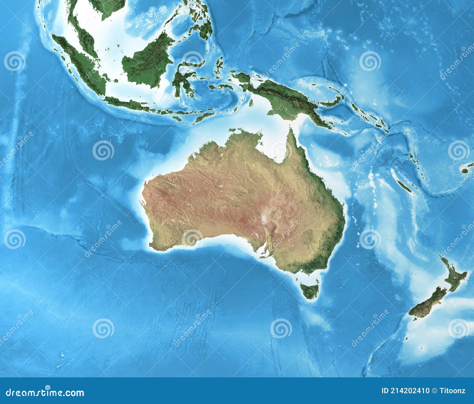 Carte Australie : Plan Australie 