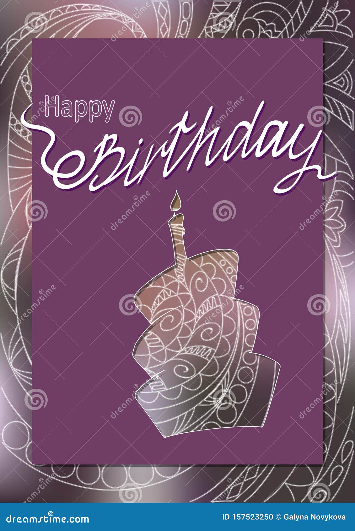 Carte D Anniversaire Zen Violet Fonce Avec Silhouette De Gateau Illustration De Vecteur Illustration Du Violet Affiche Carte D Anniversaire Zen Violet Fonce Avec Silhouette De Gateau Illustration De Vecteur Illustration Du Violet Affiche