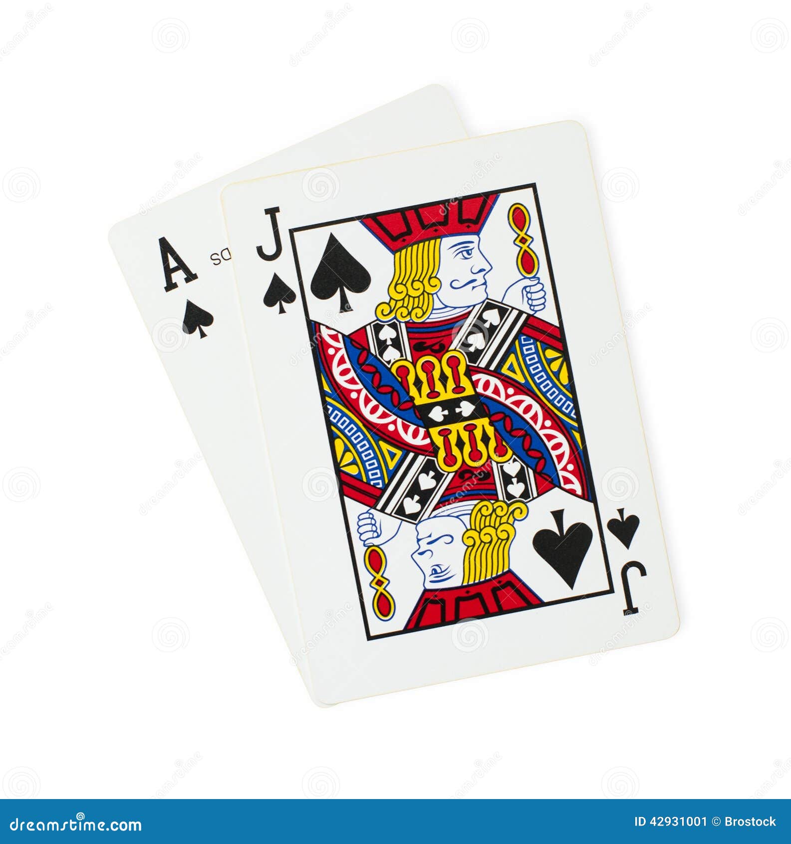 Carte Da Gioco Del Black Jack Immagine Stock Immagine di nero