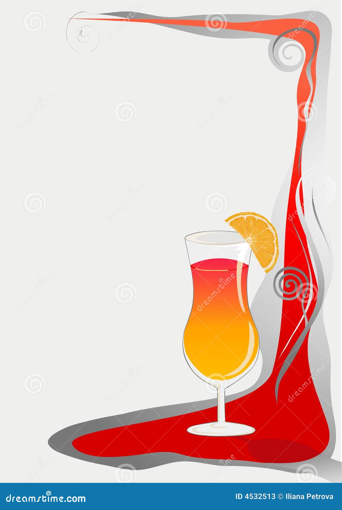 Carte De Cocktail Photos stock Image 4532513