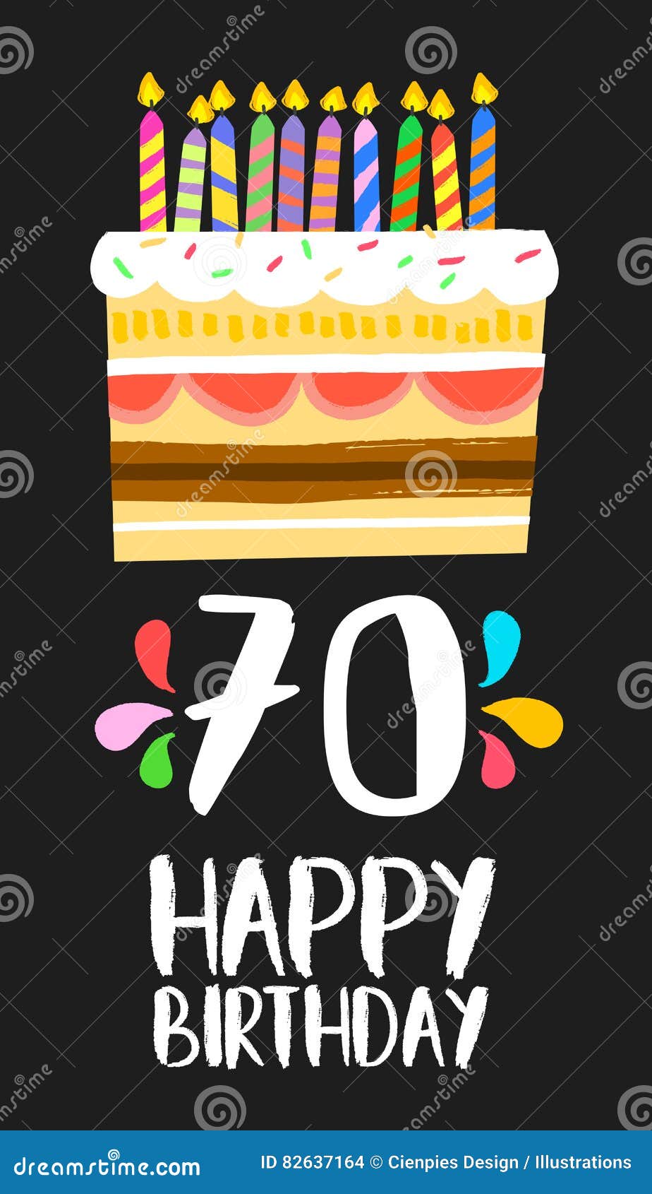 Carte De Gateau De Joyeux Anniversaire Pour 70 Partie De Soixante Dix Ans Illustration De Vecteur Illustration Du Carte Reception Carte De Gateau De Joyeux Anniversaire Pour 70 Partie De Soixante Dix Ans Illustration De Vecteur Illustration Du Carte Reception